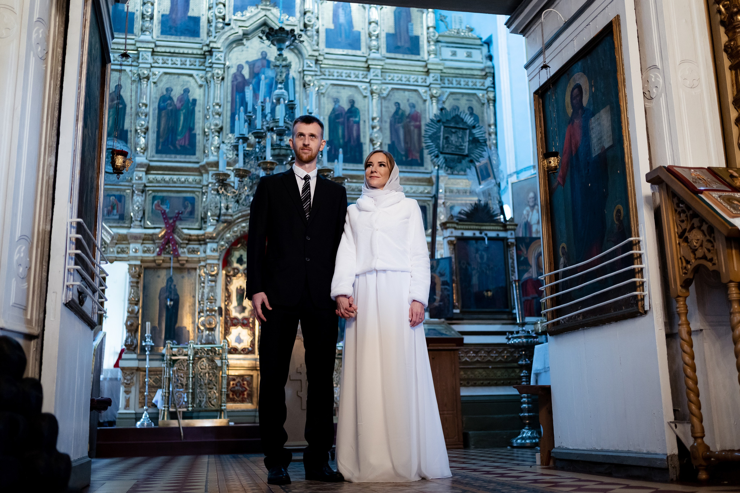 Венчание Анны и Олега. Семейный фотограф Варвара Сорока в городе Москве