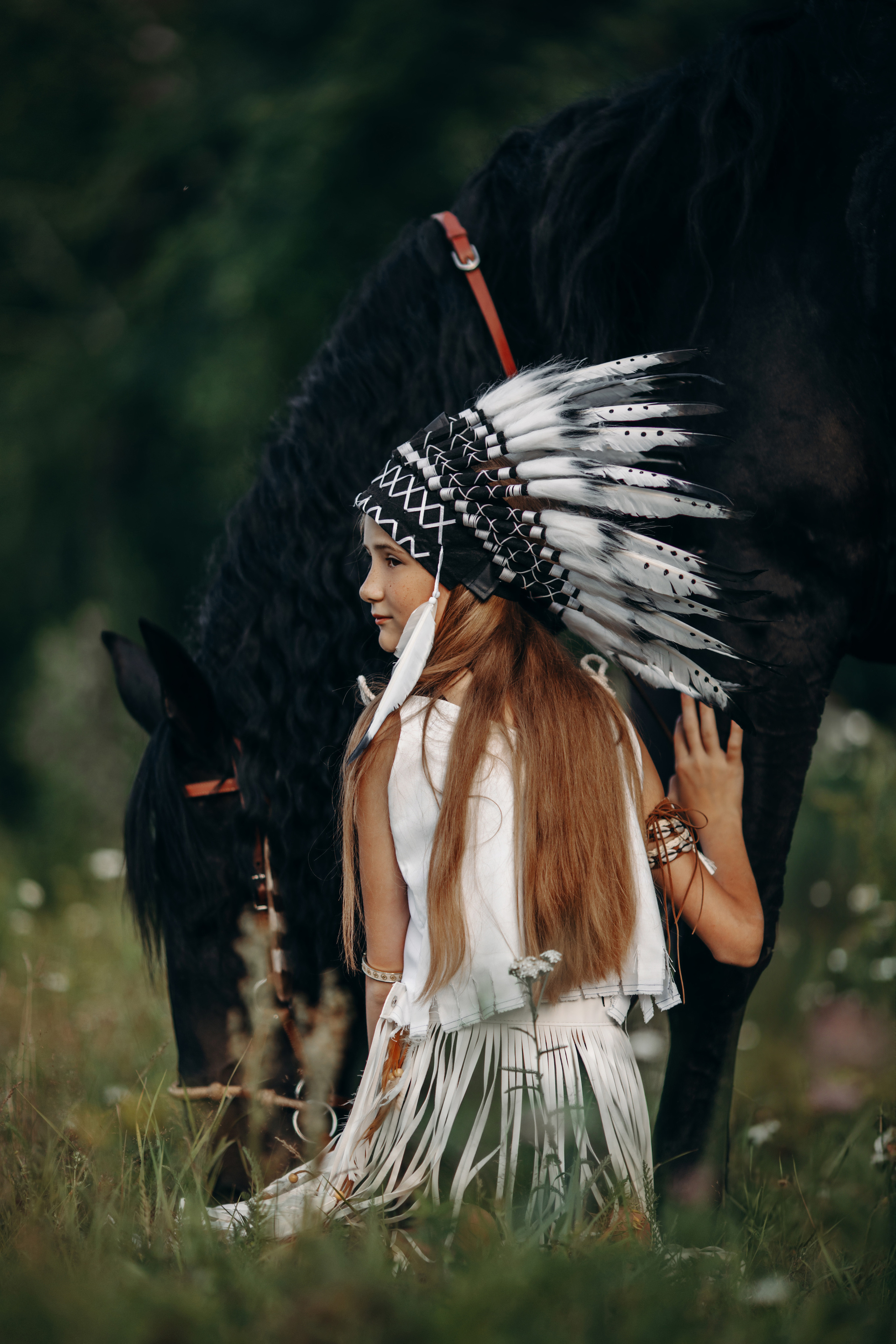 Индейцы. Анна Молчанова конный фотограф в Тюмени | фотосессии с лошадьми Тюмень