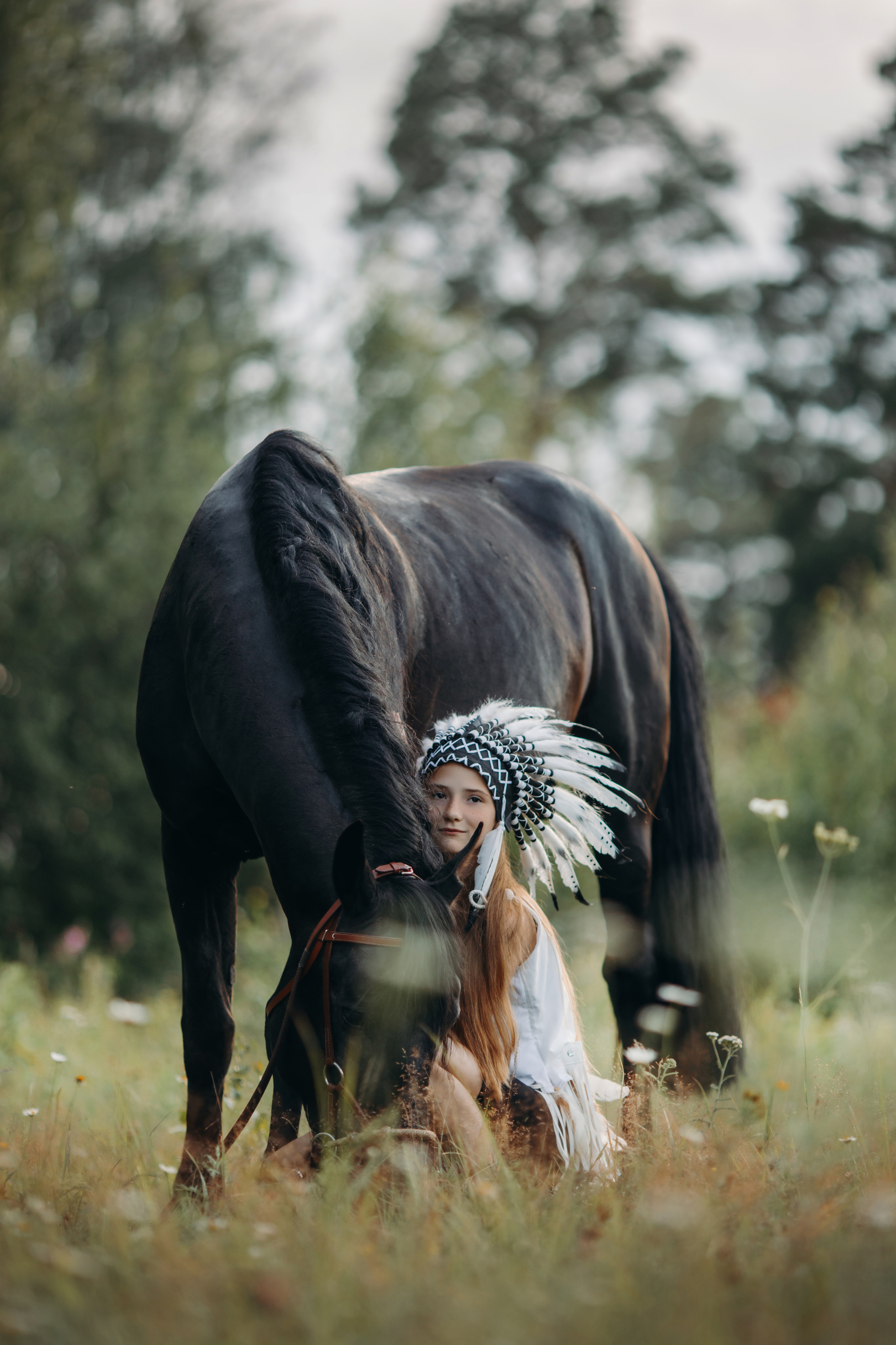 Индейцы. Анна Молчанова конный фотограф в Тюмени | фотосессии с лошадьми Тюмень