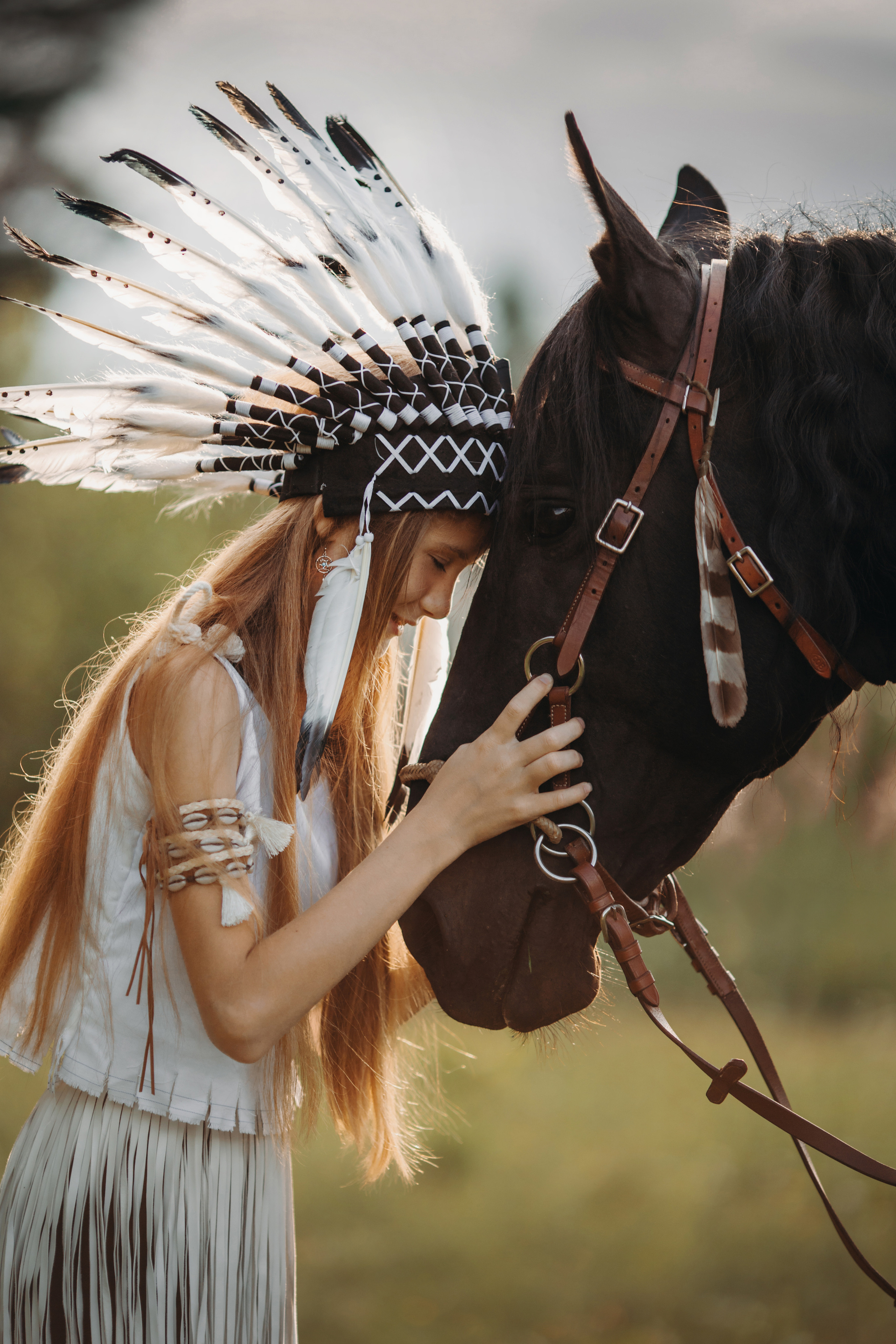 Индейцы. Анна Молчанова конный фотограф в Тюмени | фотосессии с лошадьми Тюмень