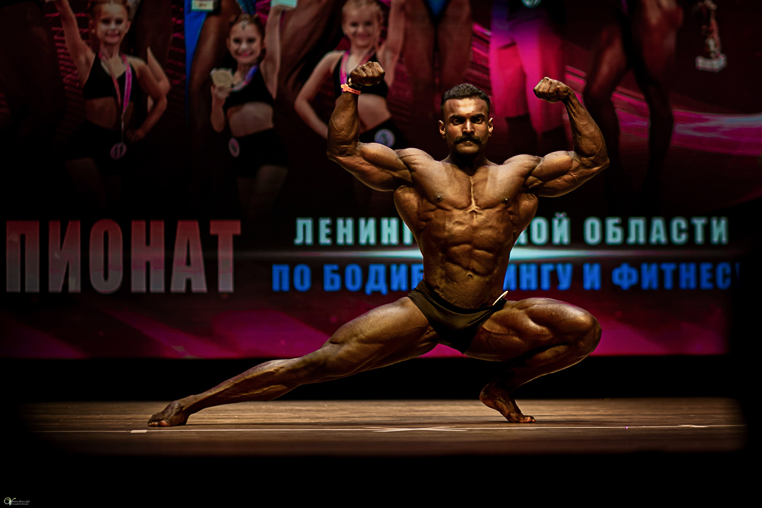 Чемпионат по бодибилдингу 2025. Фотограф женский и мужской портрет Санкт-Петербург