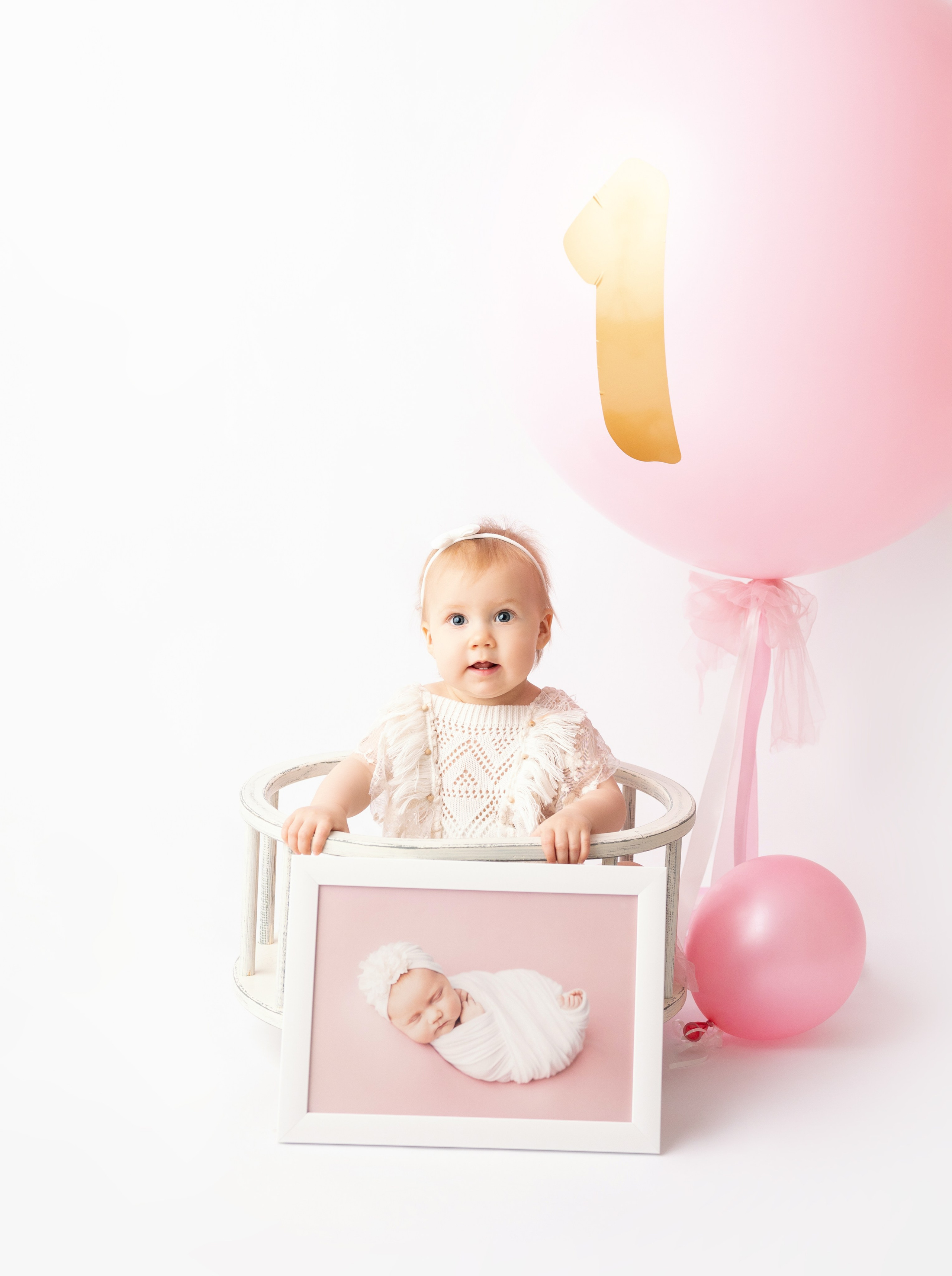 Первый годик. Фотограф новорожденных и малышей в Тюмени Ирина Ляховец
