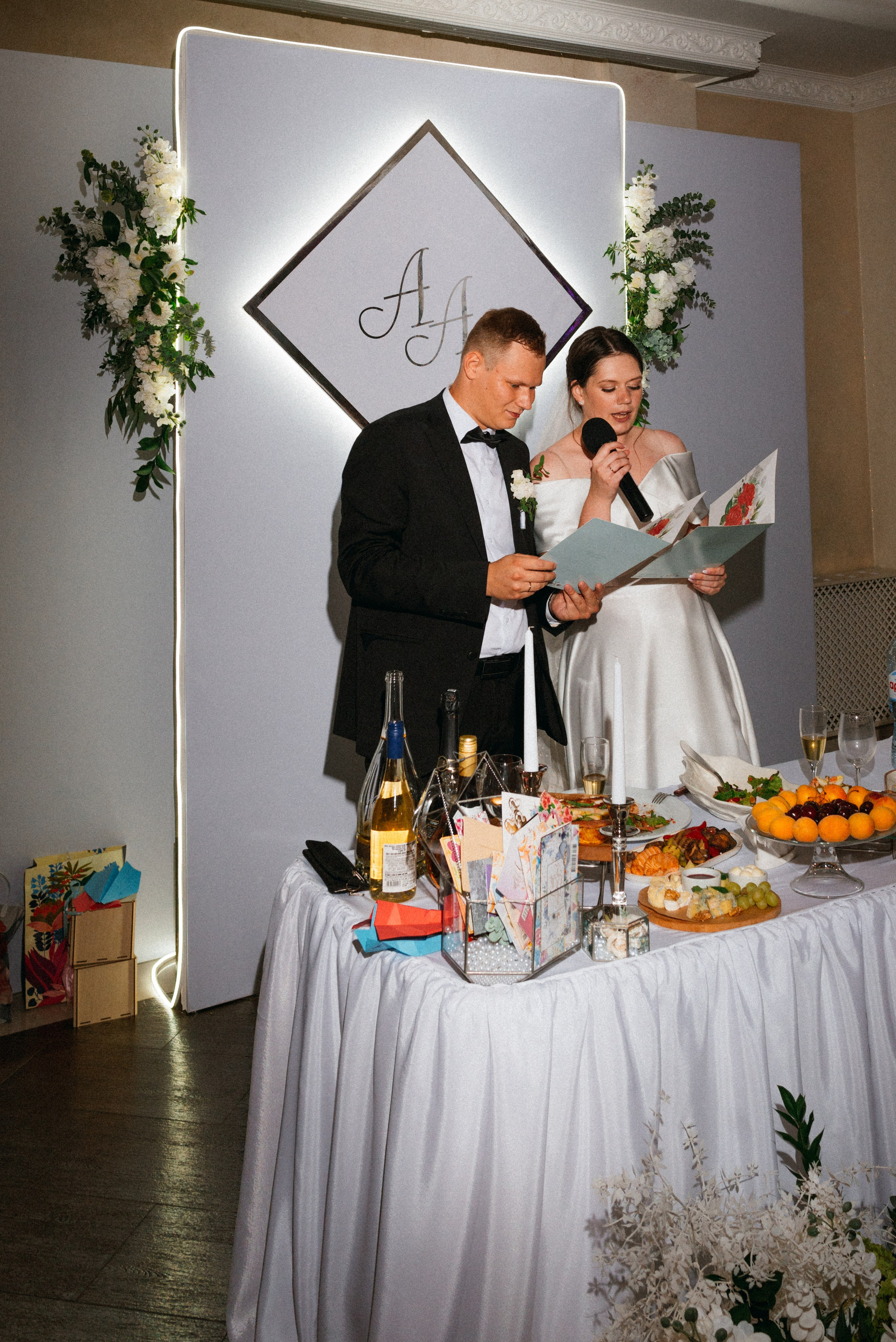 Свадебная съемка (съемка банкета). Свадебный фотограф — фотограф на свадьбу в Воронеже — Свадебное фото