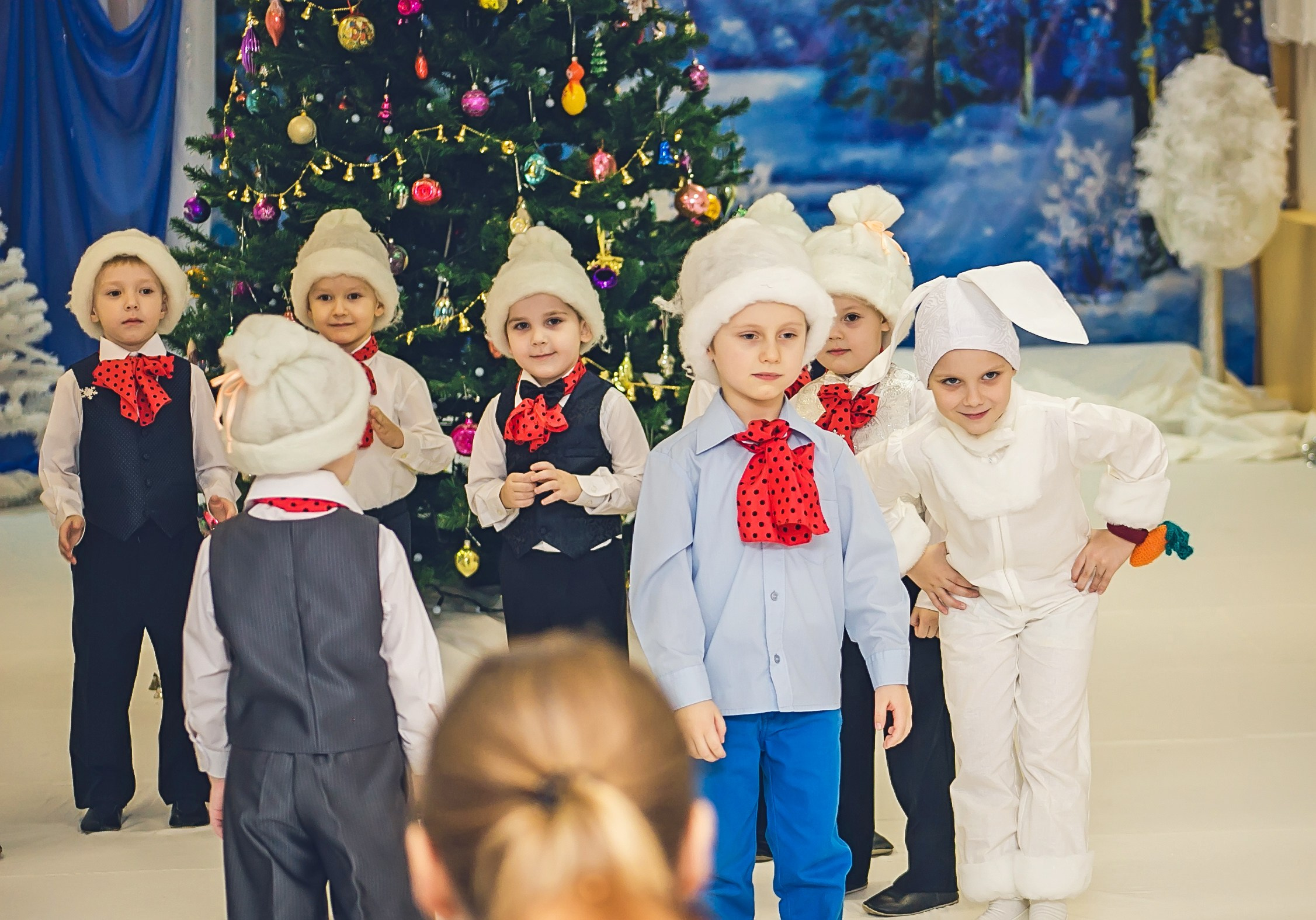 Новый год в саду. Семейный и детский фотограф в Нижнем Новгороде
