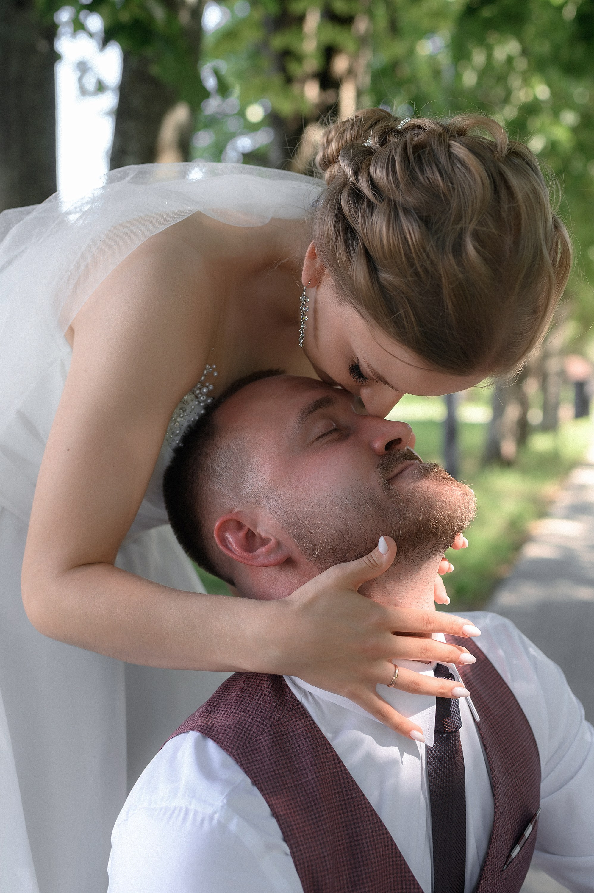 Романтическая фотосессия  жениха и невесты.