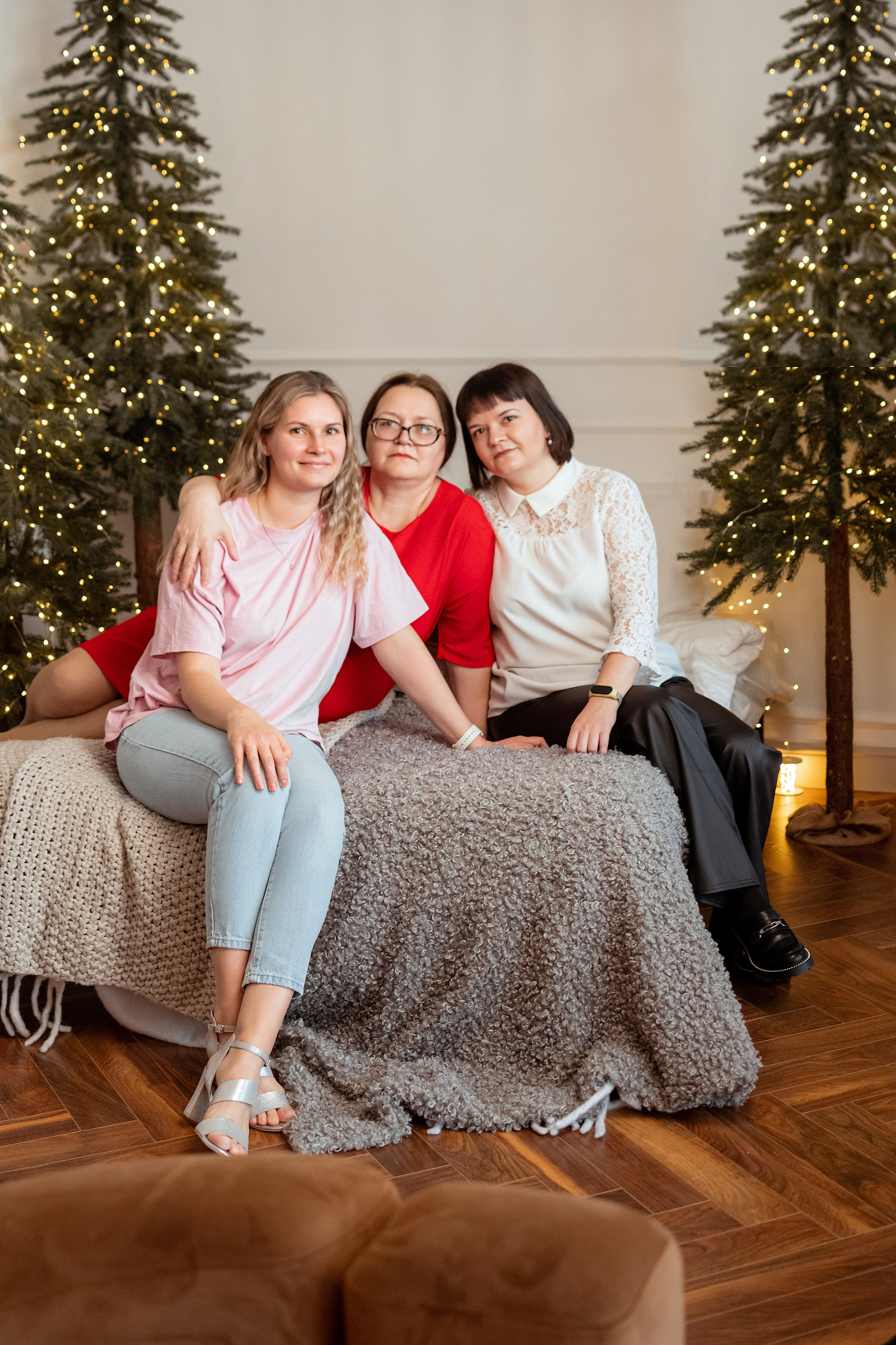 Новогодняя фотосессия для семьи Александры. Фотограф в Самаре | Катерина Гущина