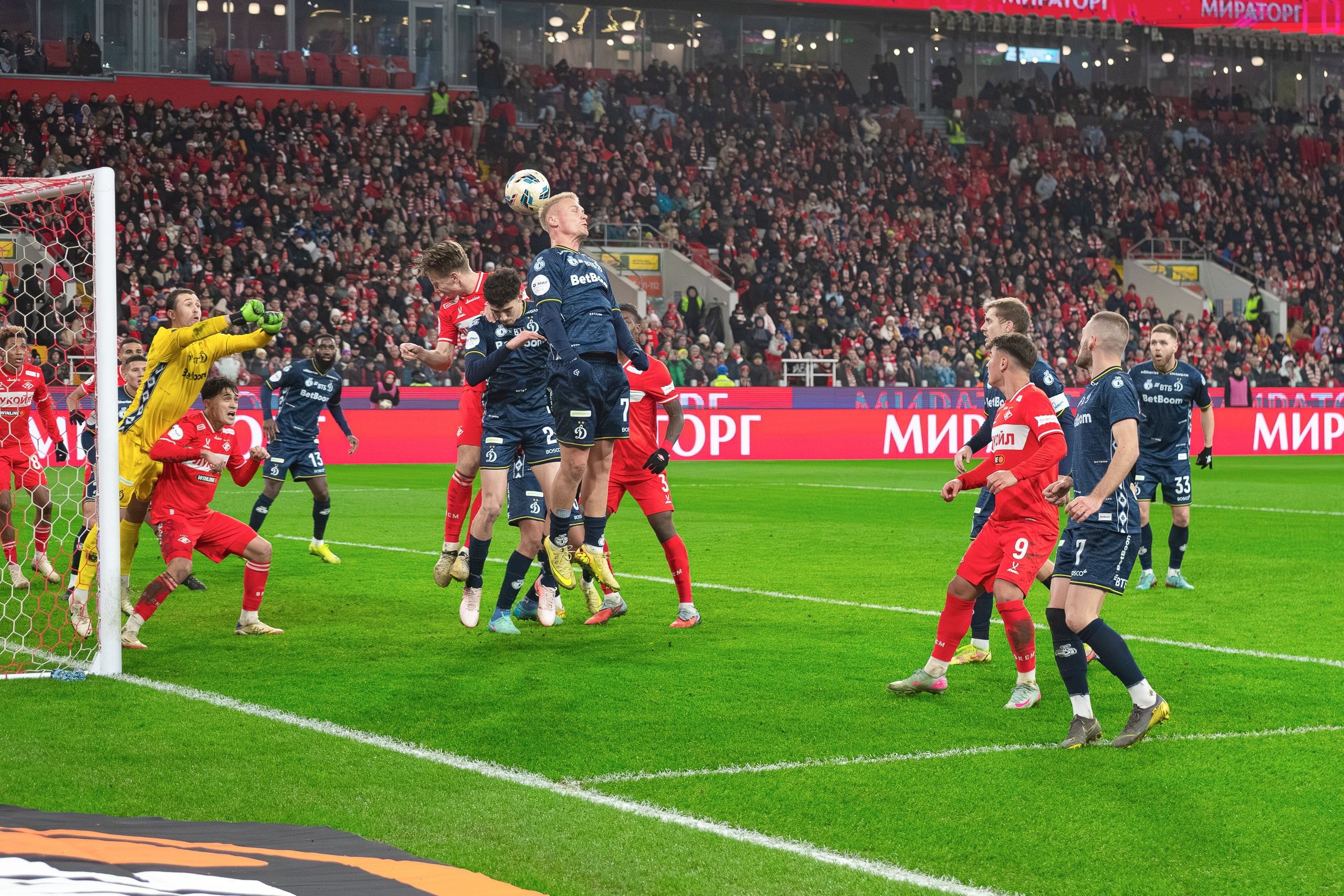 Спартак — Динамо — Чемпионат РПЛ. Спортивная фотосъемка в Москве и Московской области — Спорт в Москве