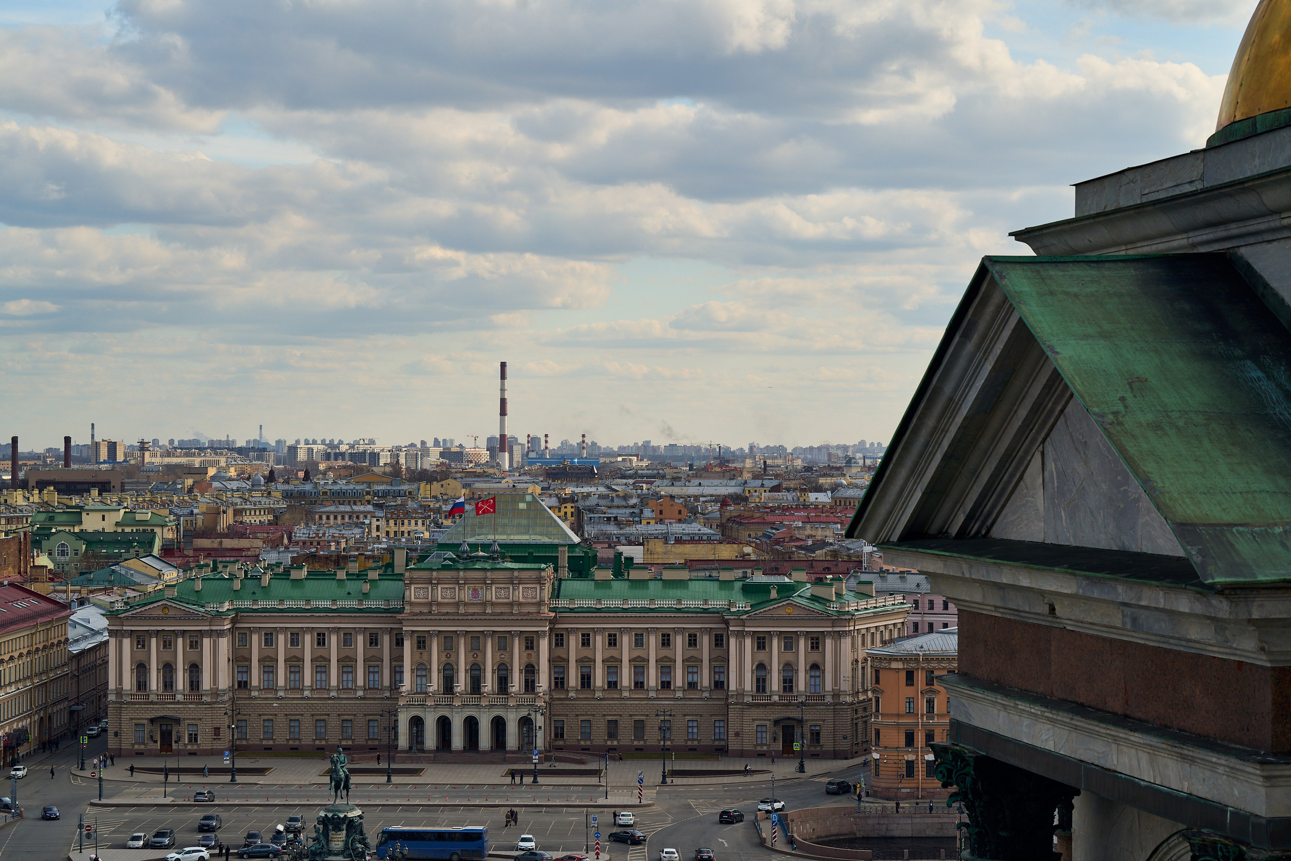 Колоннада Исаакиевского собора