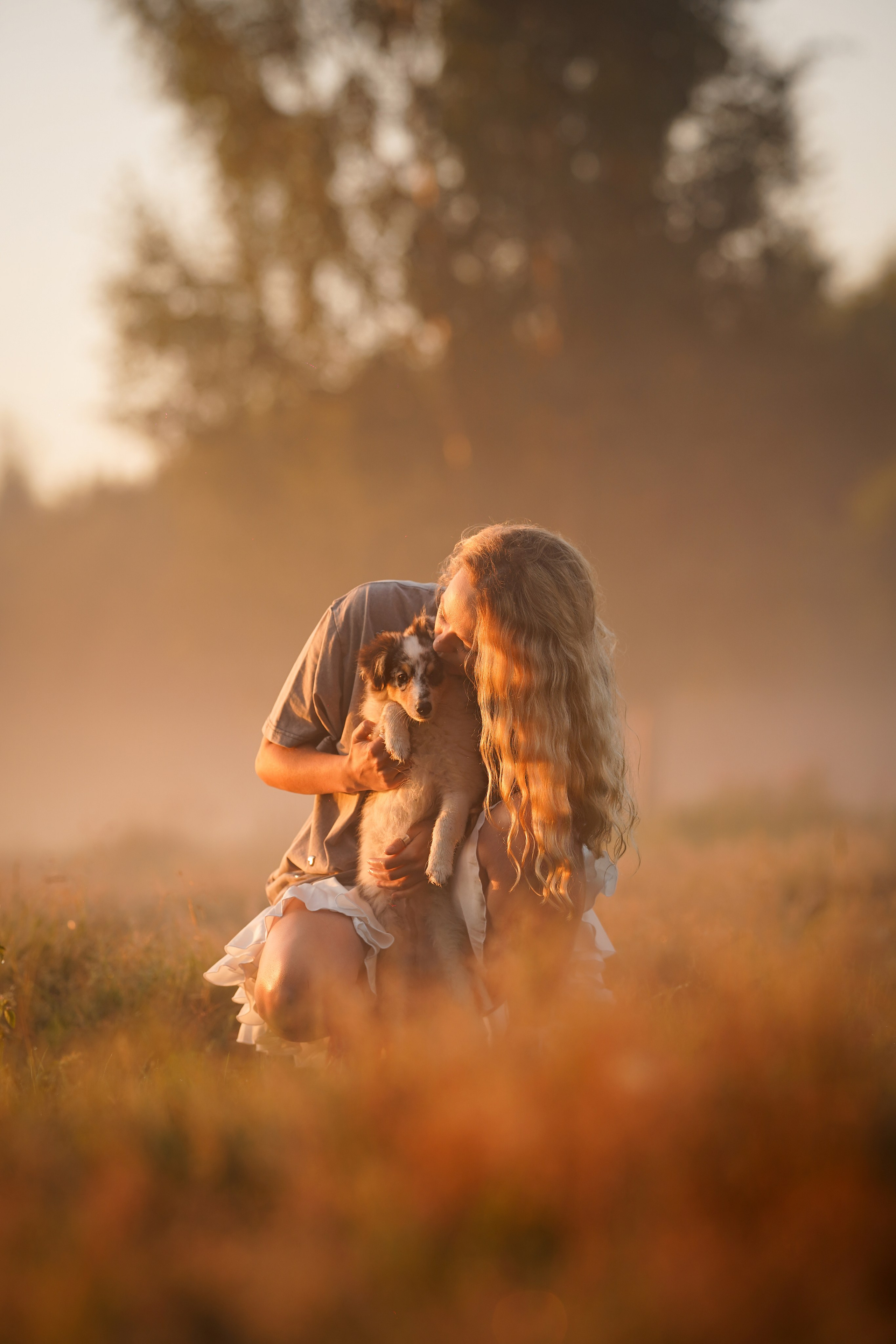Алина и Лето. Фотограф-анималист в Санкт-Петербурге Яна Мартынова
