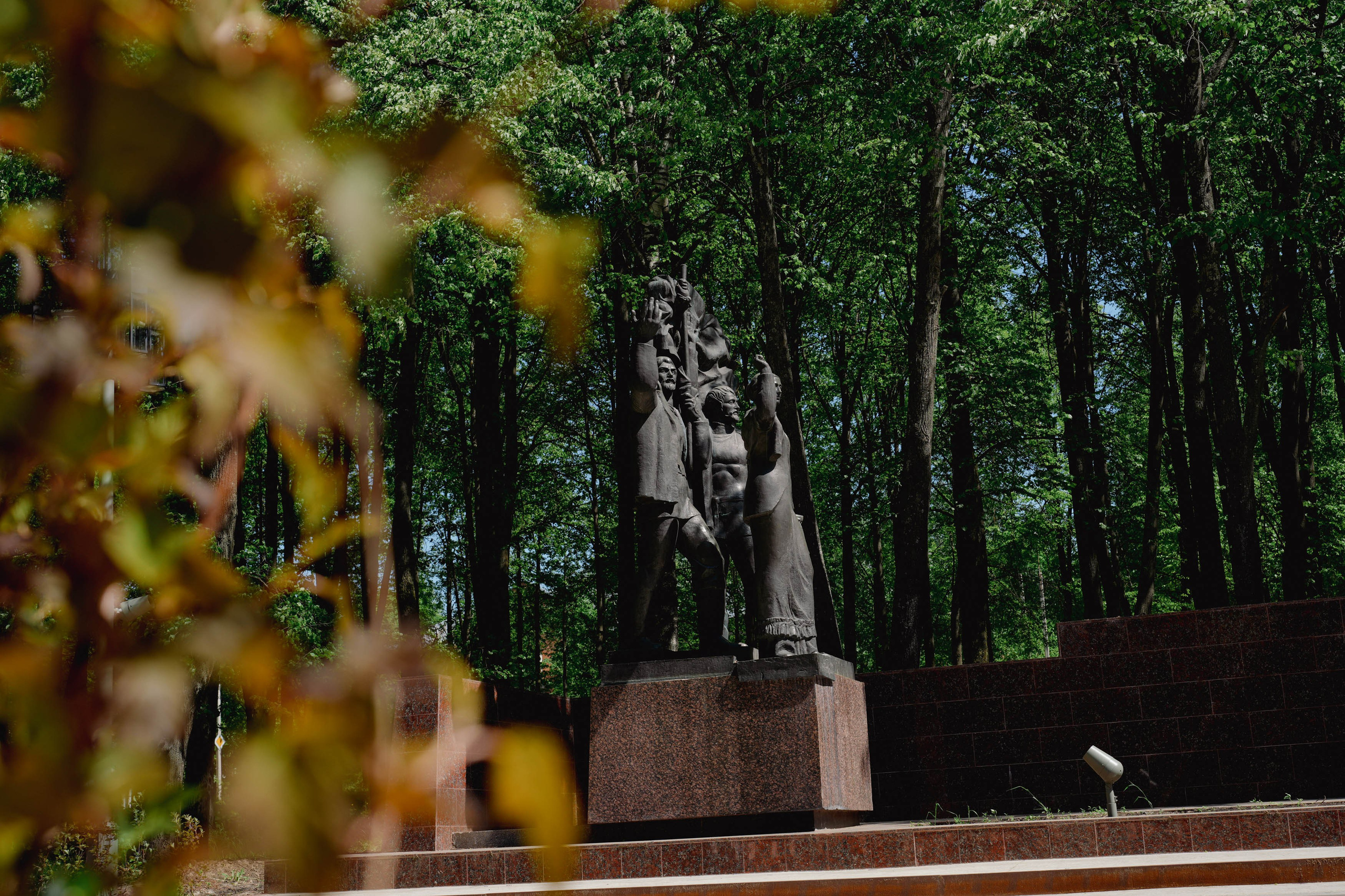 Визит губернатора Ивановской области на мемориал «Красная Талка». Спортивный и репортажный фотограф в Иваново Сергей Силкин