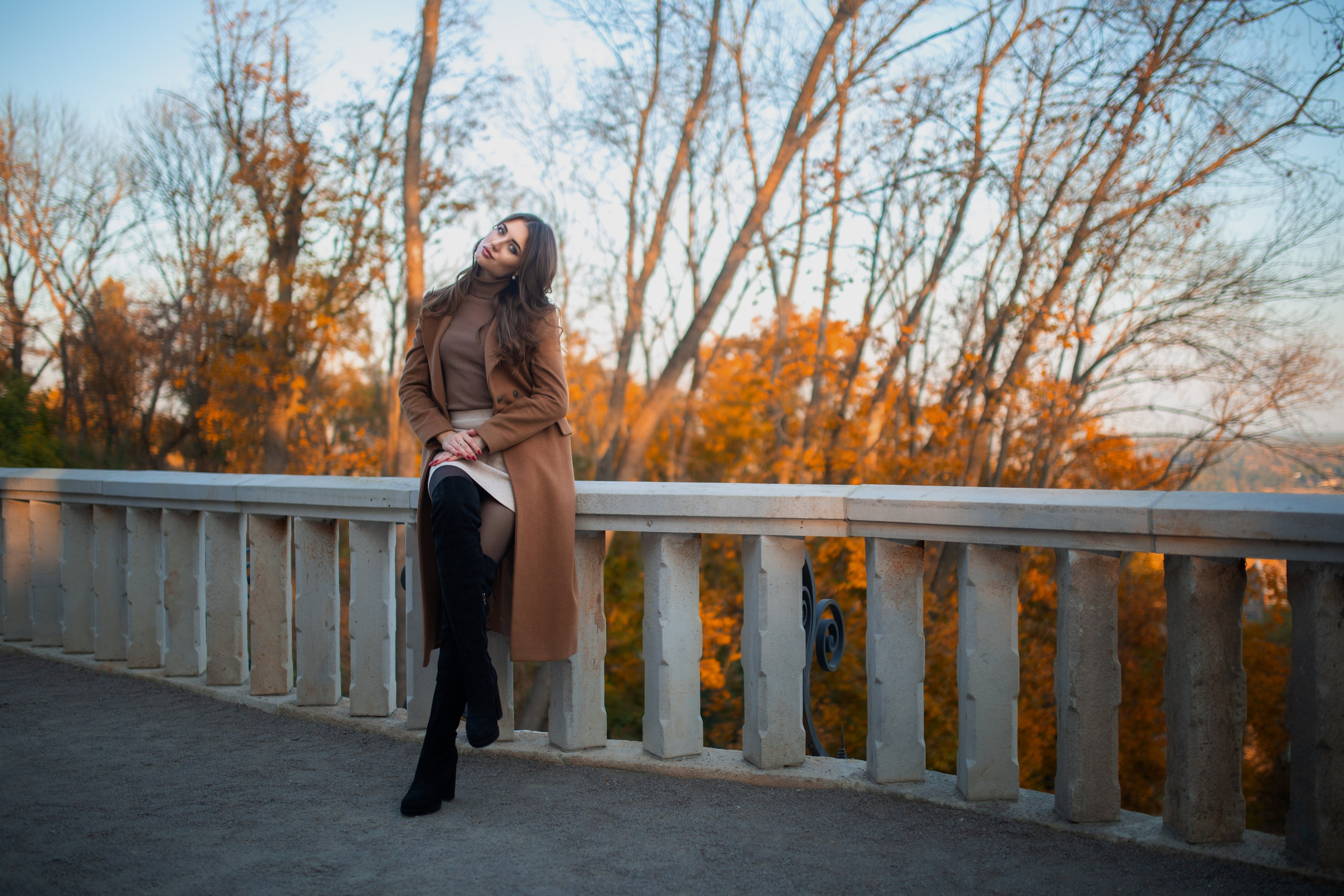 Осенняя съемка с Анастасией на природе в формате для «себя»