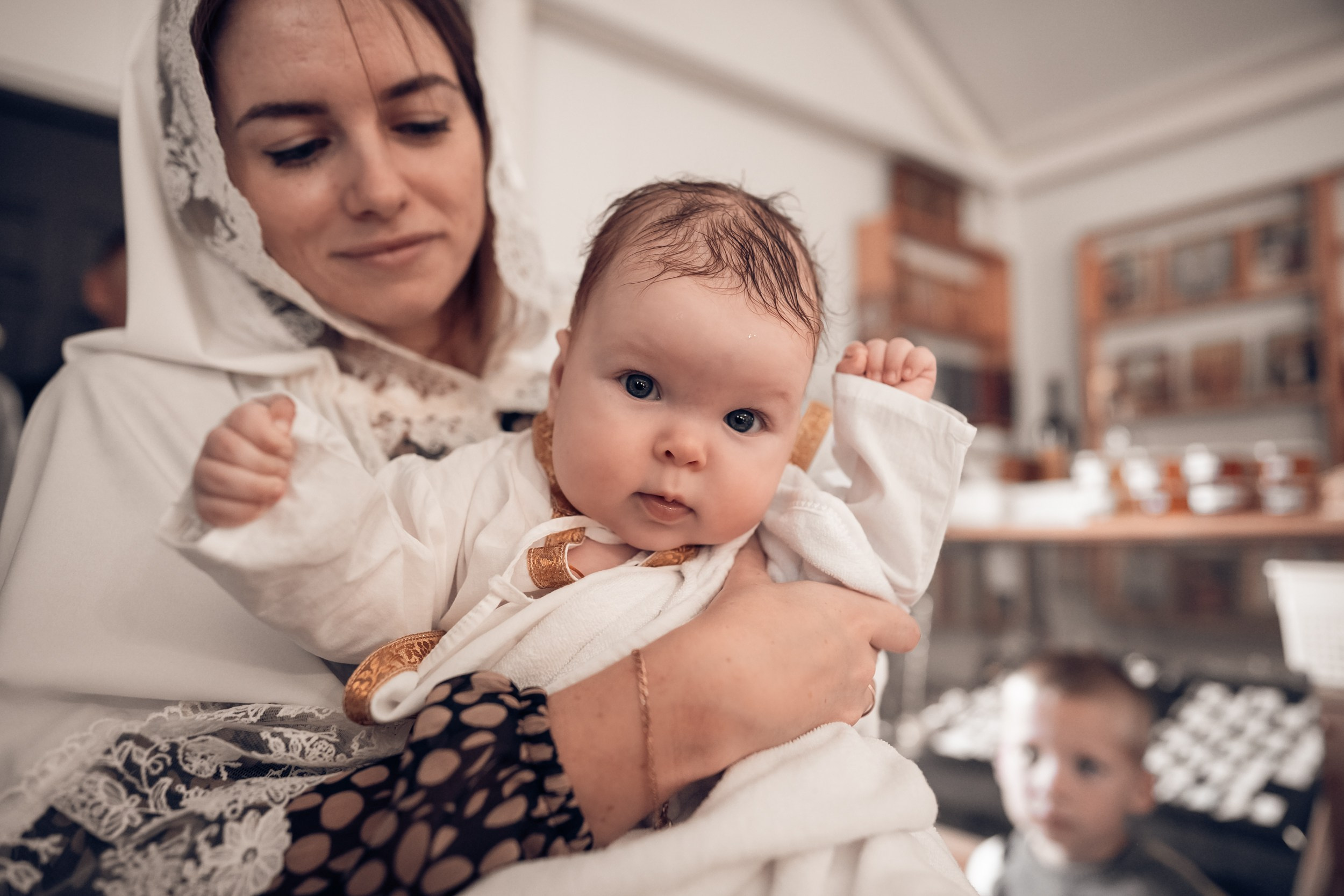Крещение в храме Свт.Спиридона Тримифунтского г. Севастополь. Церковный фотограф Севастополь