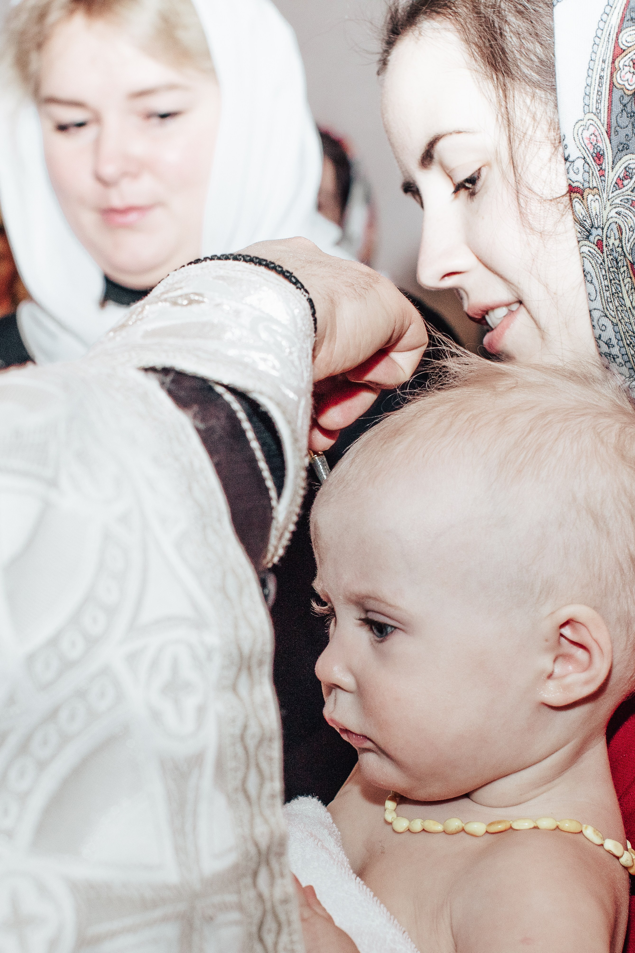 Крещение Анисии. Фотосессии в Москве - фотограф Неонилла Ленко