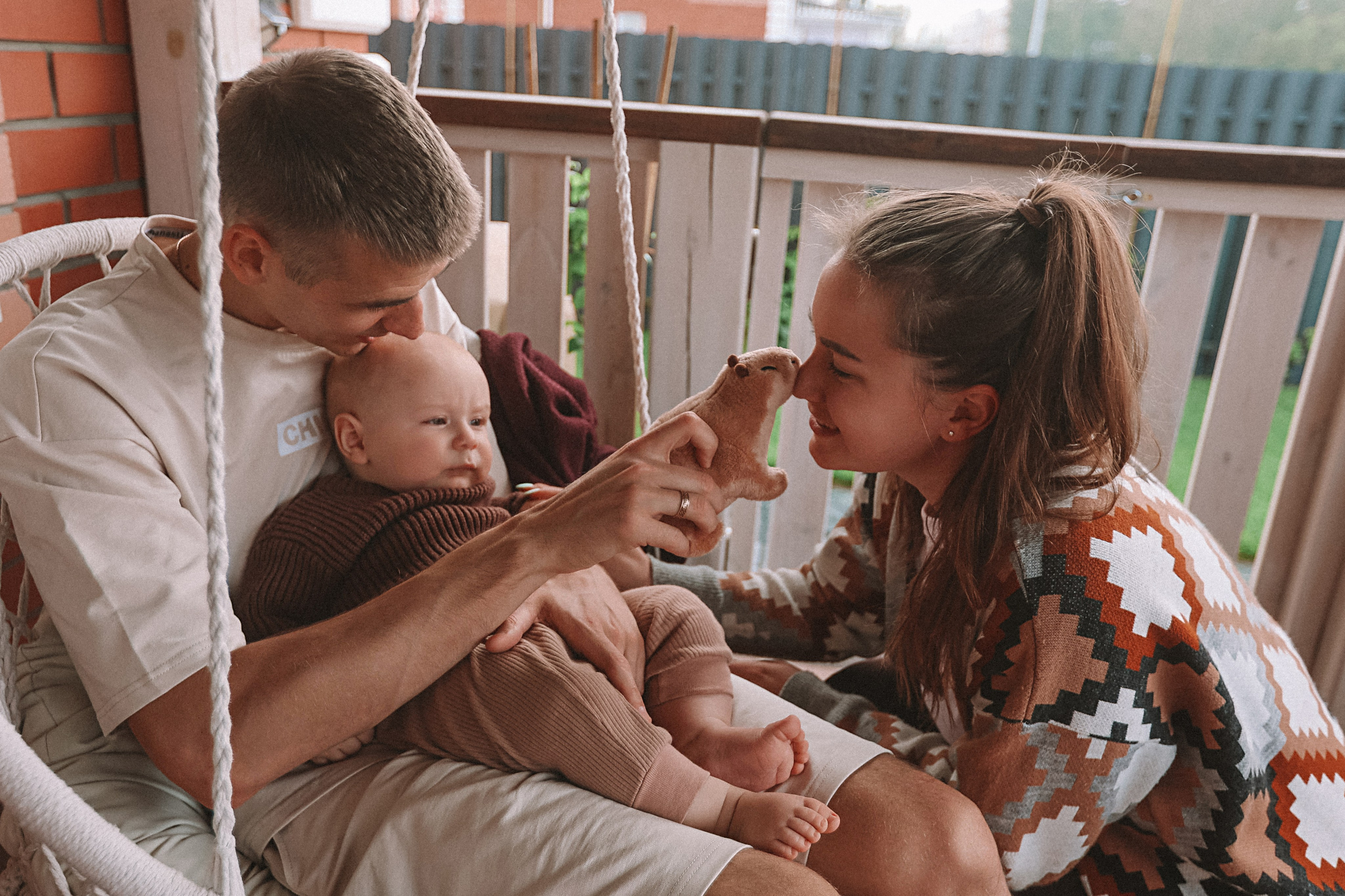 Мише 8 месяцев. Семейный фотограф Тюмень, фотограф на роды Салмина Мария