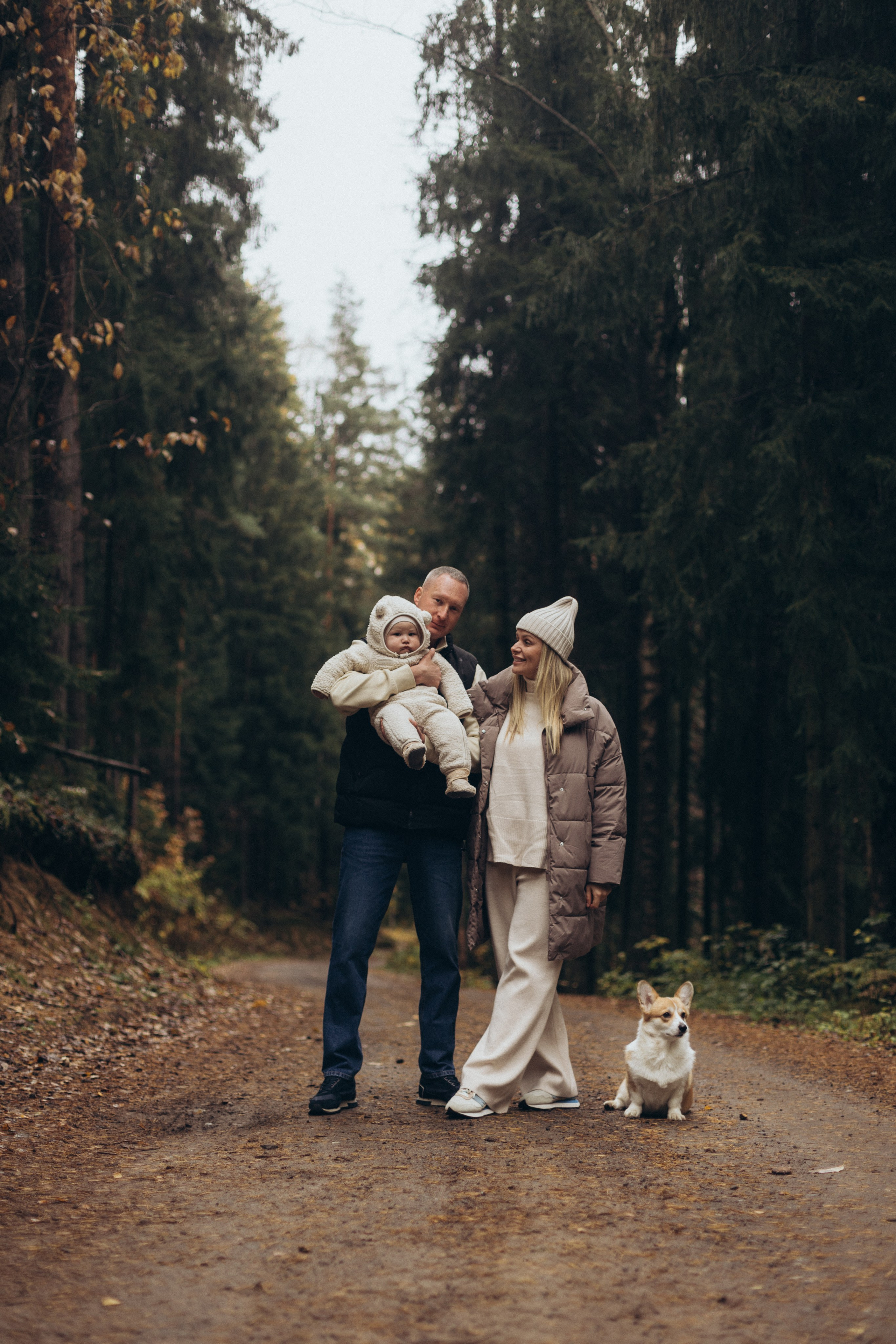 В осеннем лесу. Фотограф из Петербурга