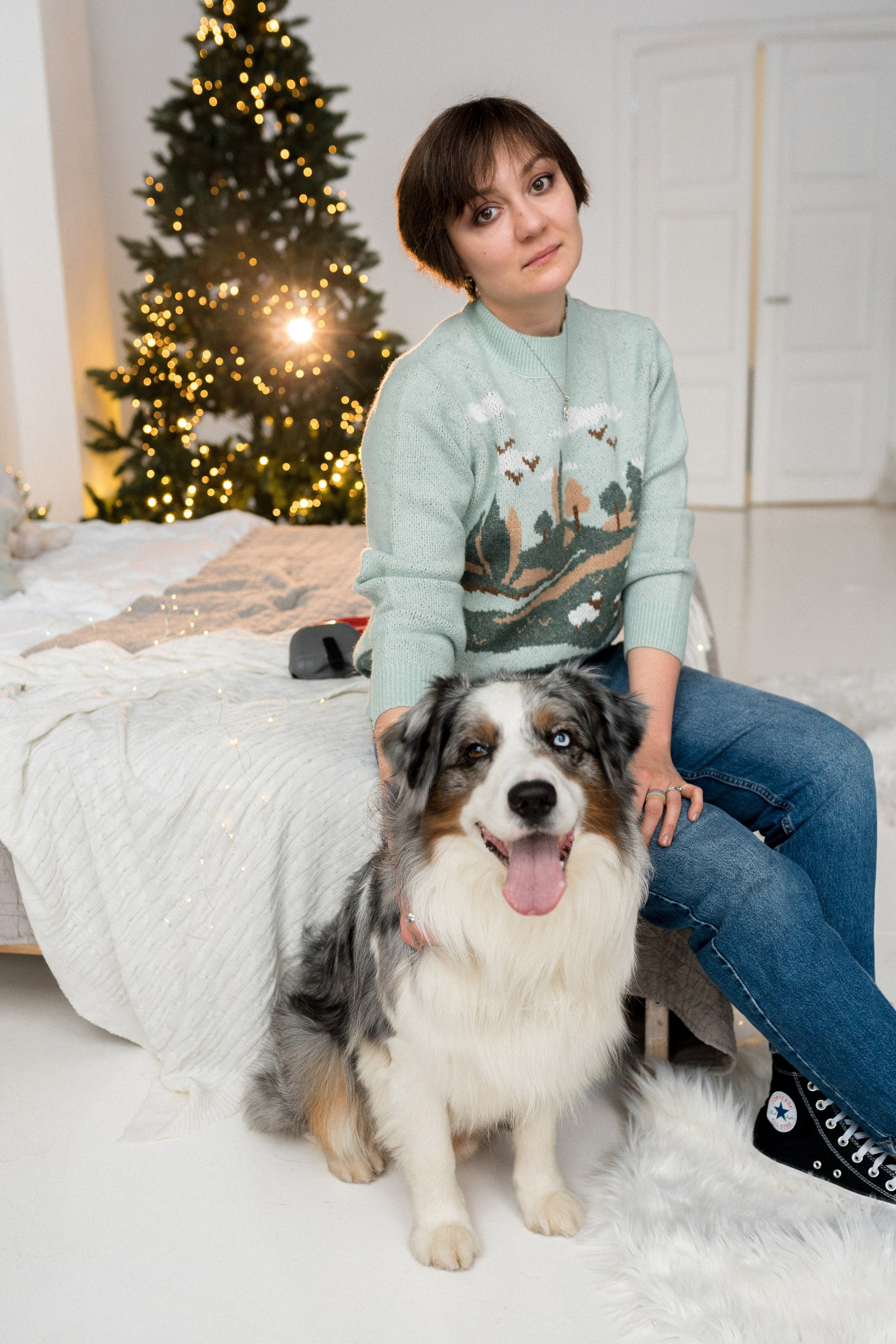 Новогоднее студия. Свадебный фотограф в Москве Анна Полушина
