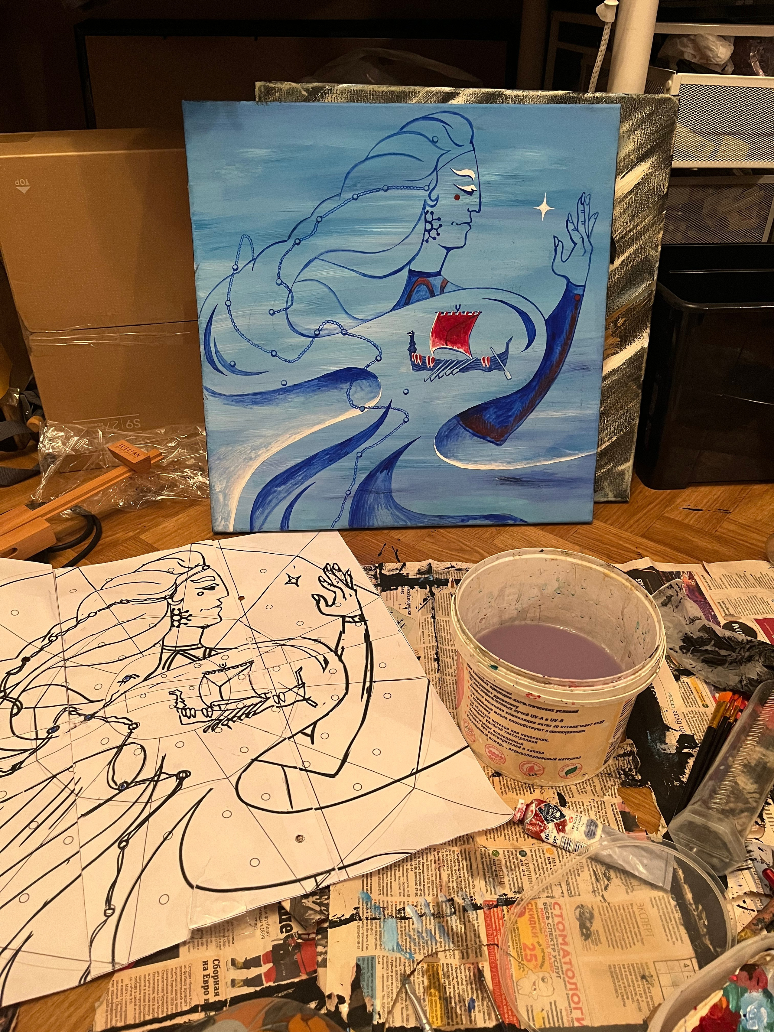 Обнинск- город первых. Динара Байгельдина — Графический дизайнер и художник-иллюстратор