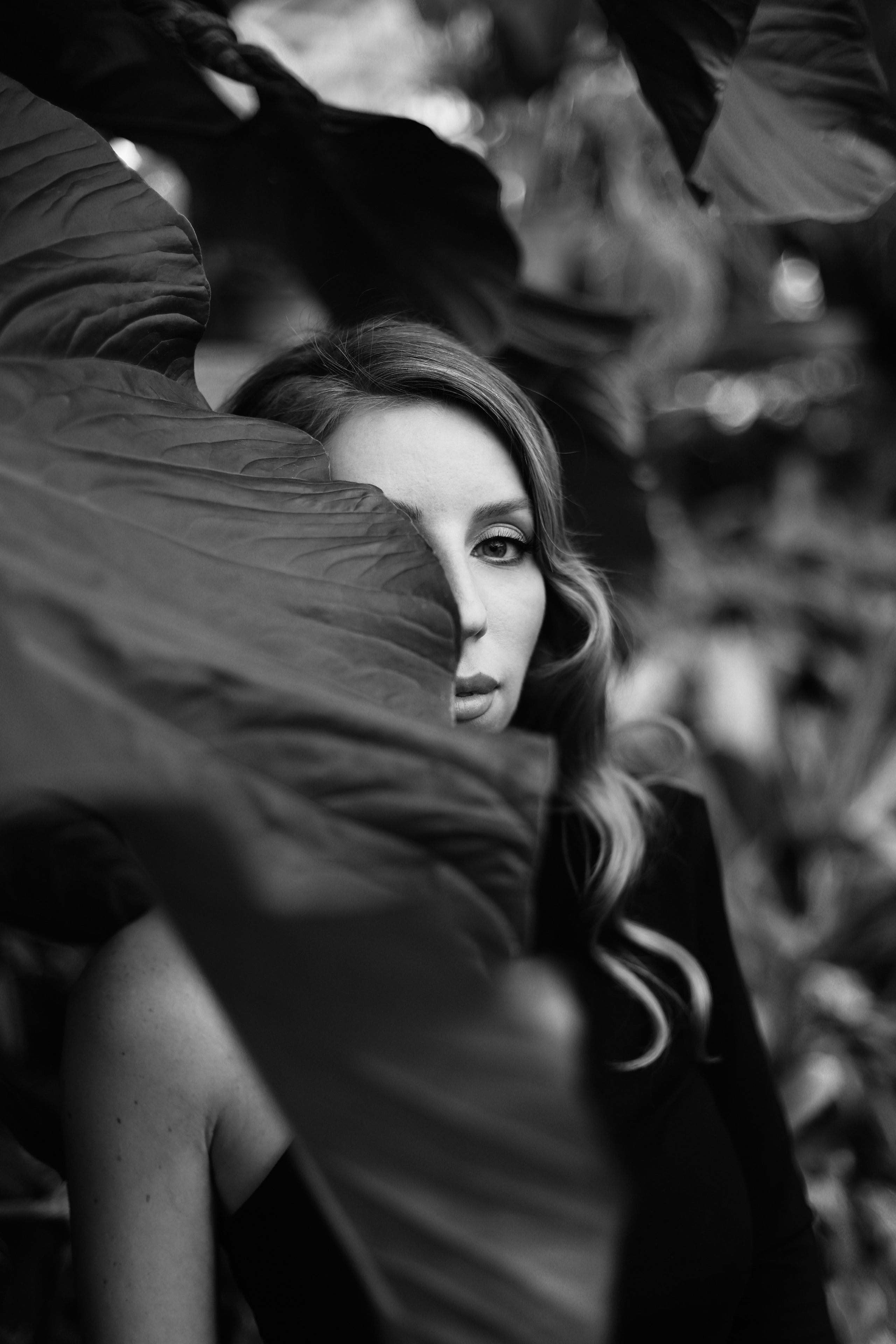 Тропическая фотосессия в Ботаническом саду. Свадебный и love story фотограф в Санкт-Петербурге (Спб) Natali Iva