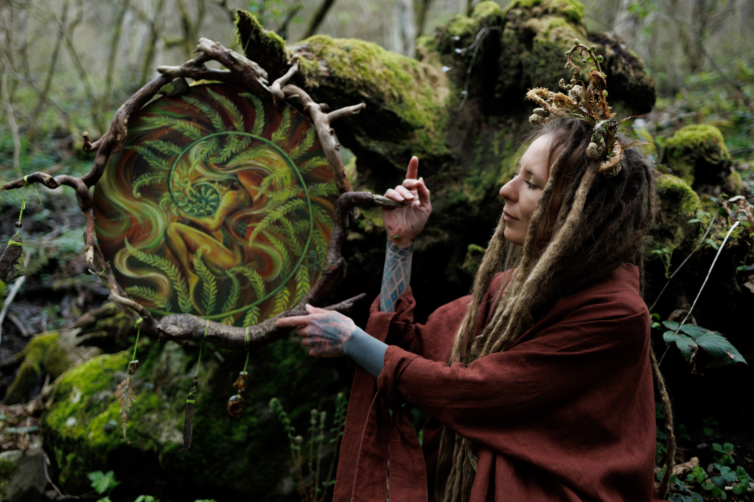 Индивидуальная фотосессия для художницы Вероники Самариной