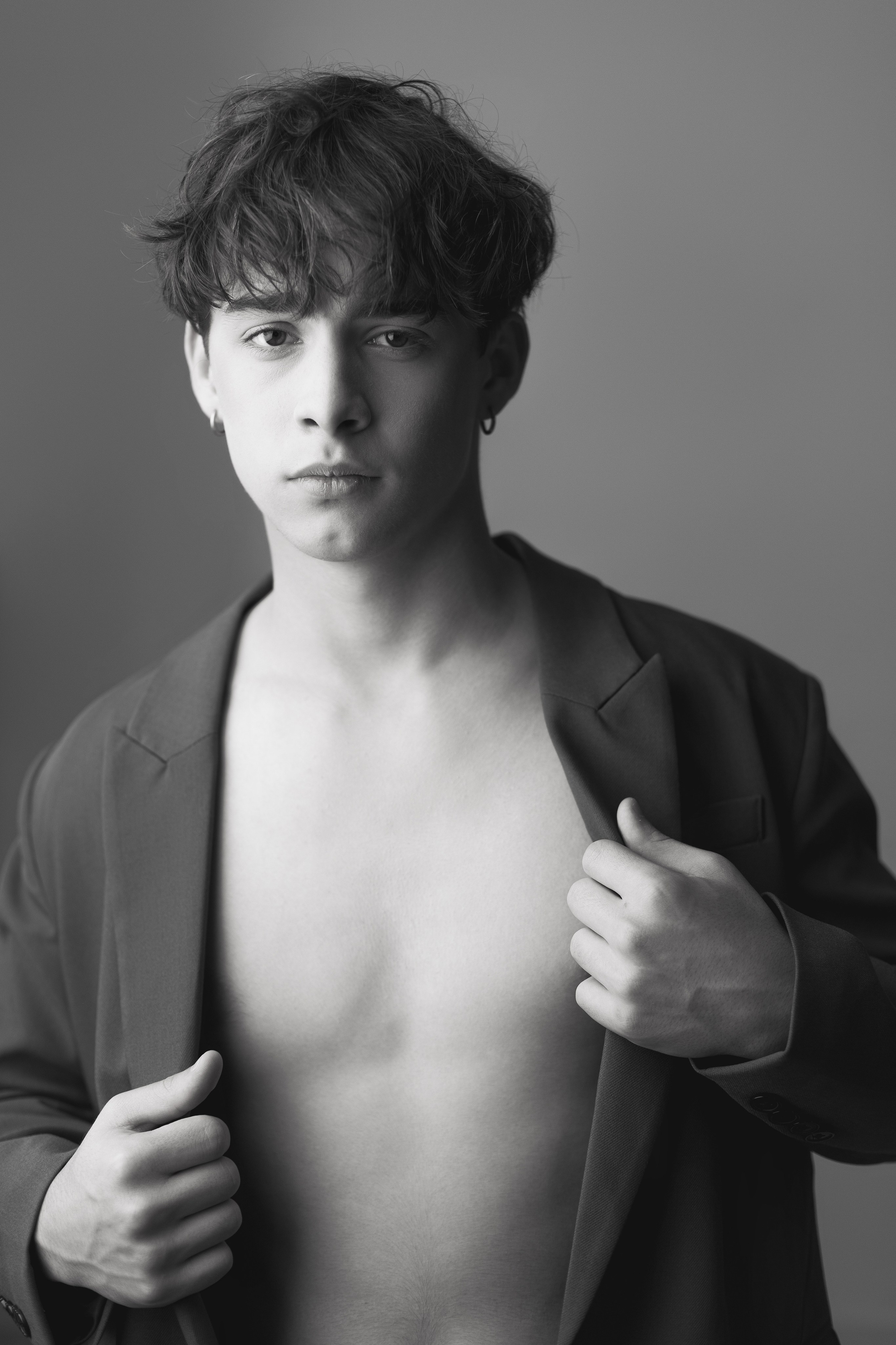 Мужской портрет ЧБ