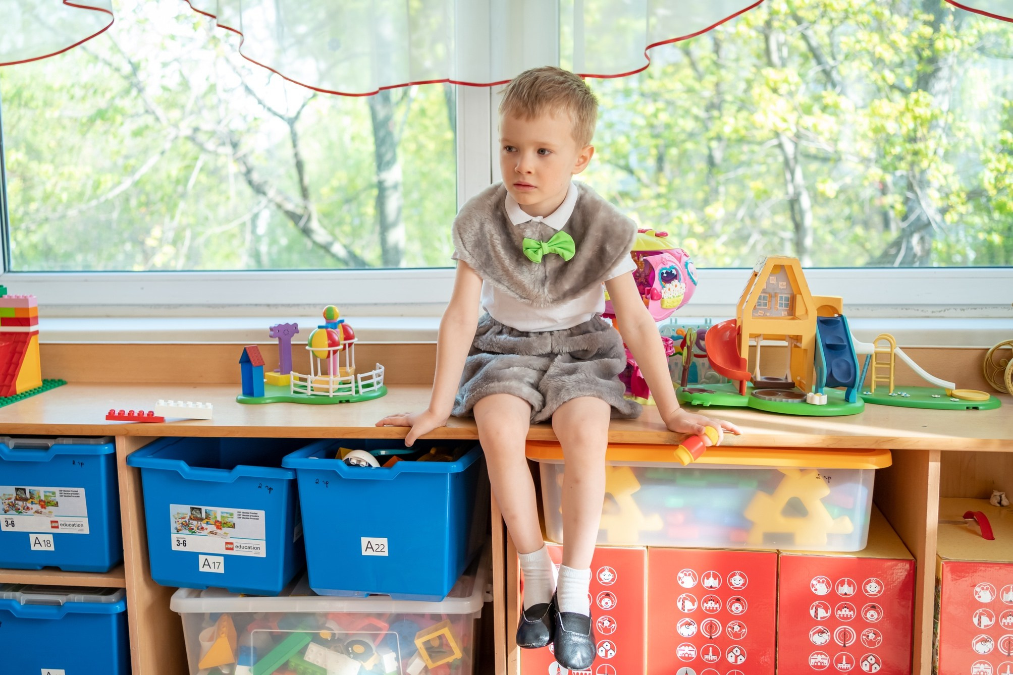 Детский садик. Семейный фотограф Варвара Сорока в городе Москве