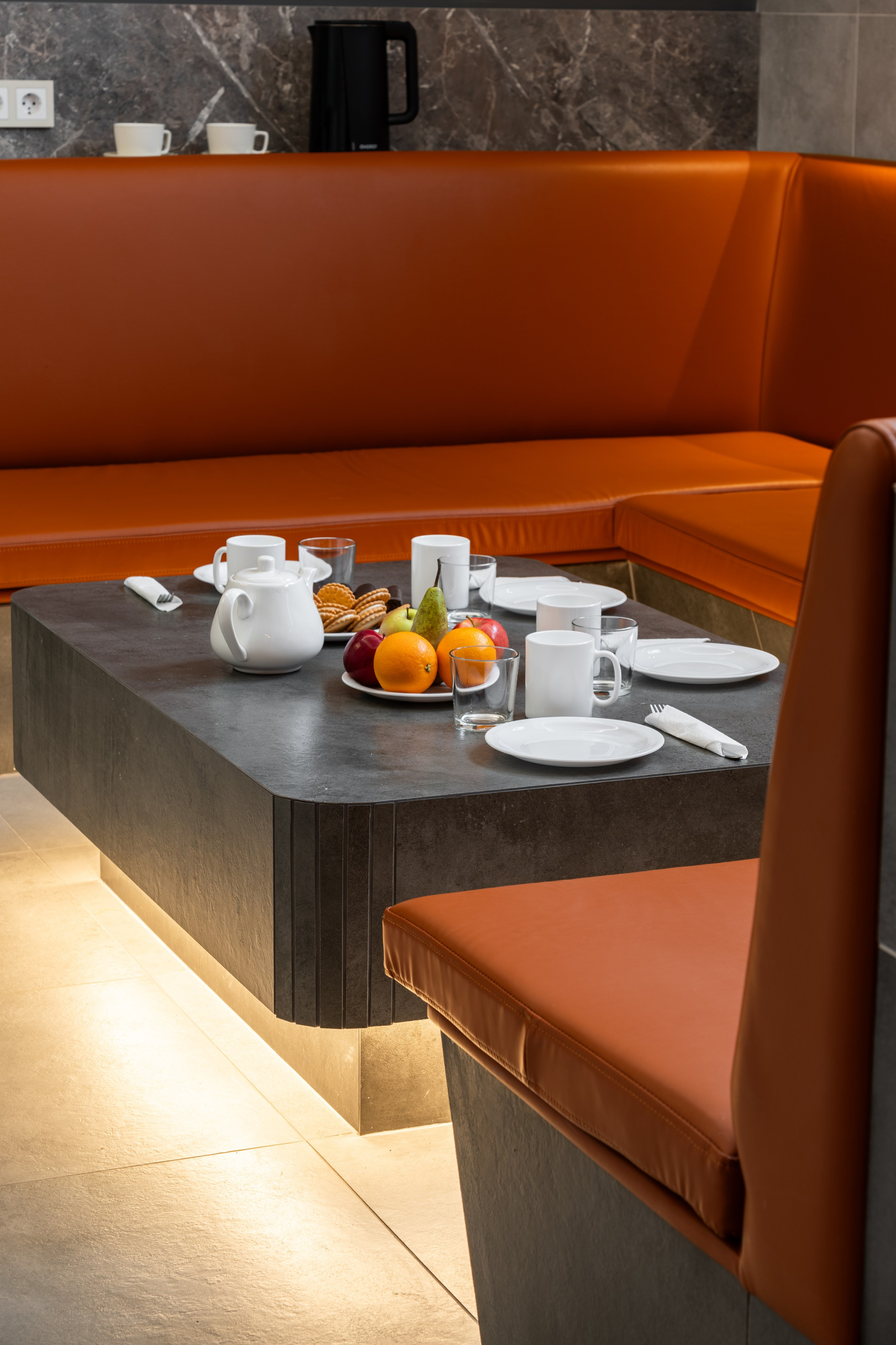 Основной зал в сауне