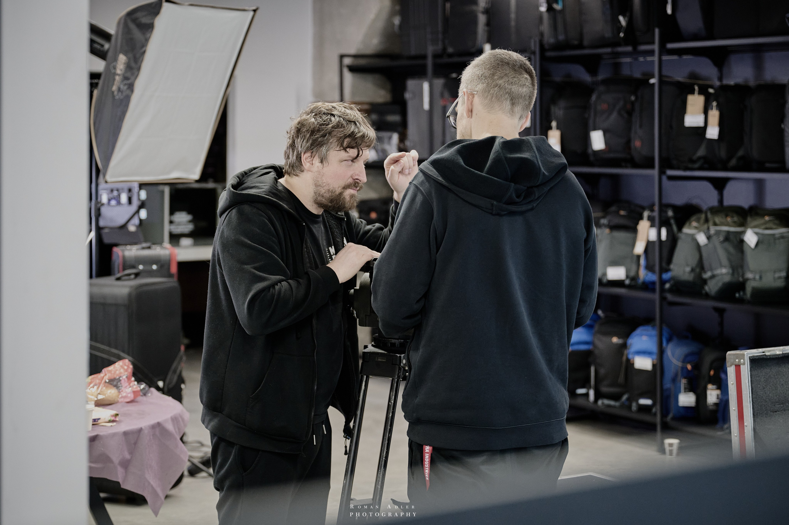 Мастер класс кинооператора Александра Носовского. Фотограф Роман Адлер