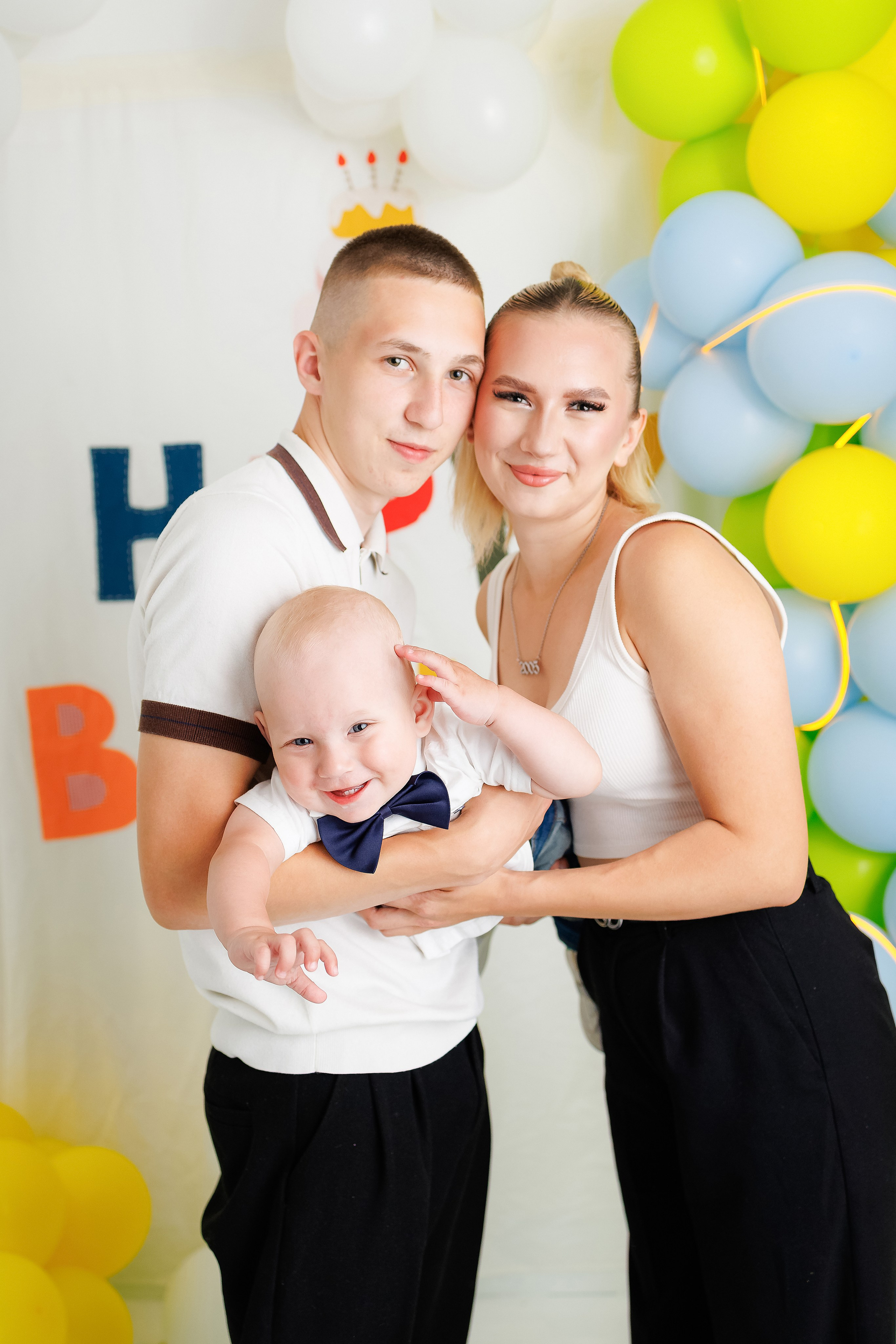 Давиду 1 годик. Фотограф новорожденный малышей Новосибирск