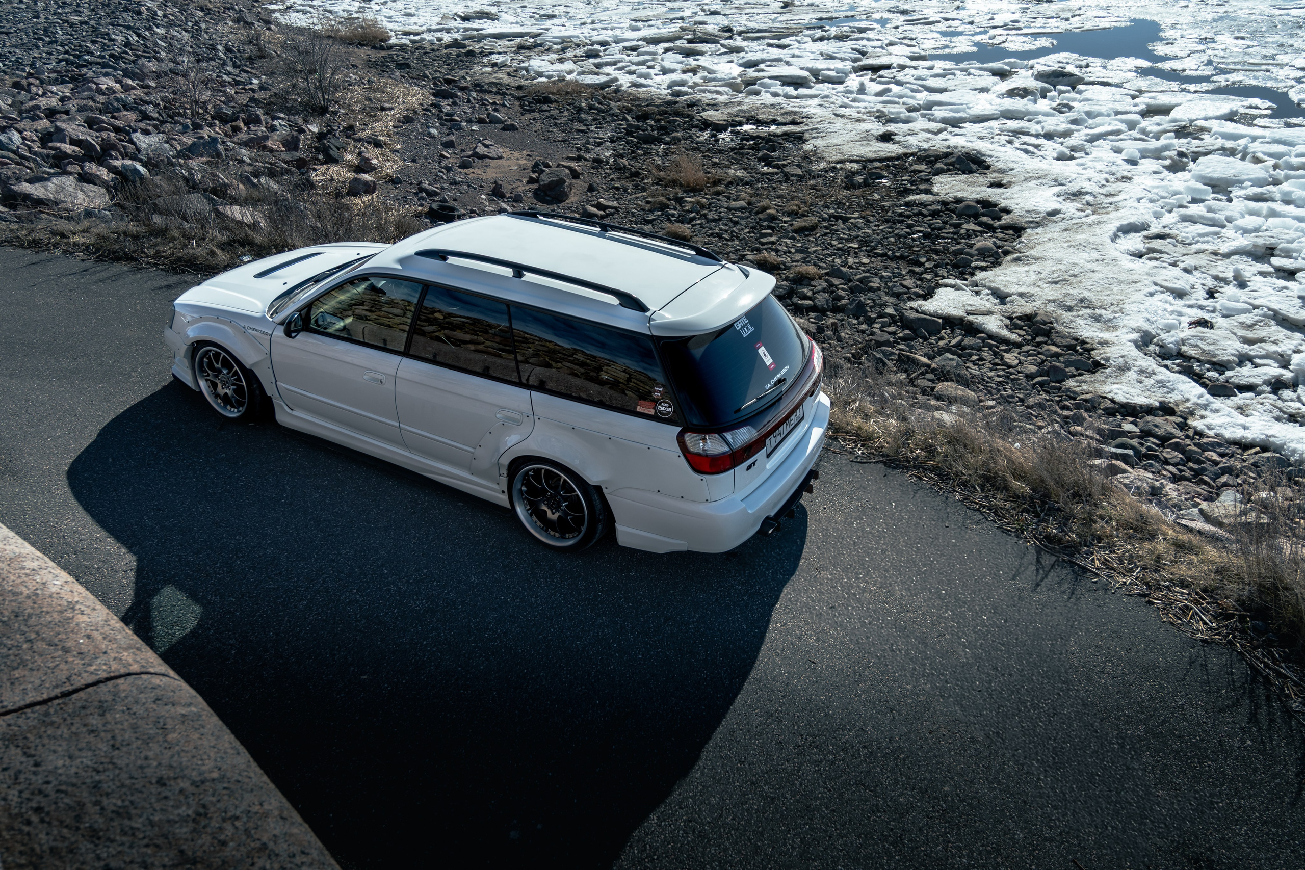 SUBARU LEGACY, FORD Маяк. Opasnophoto
