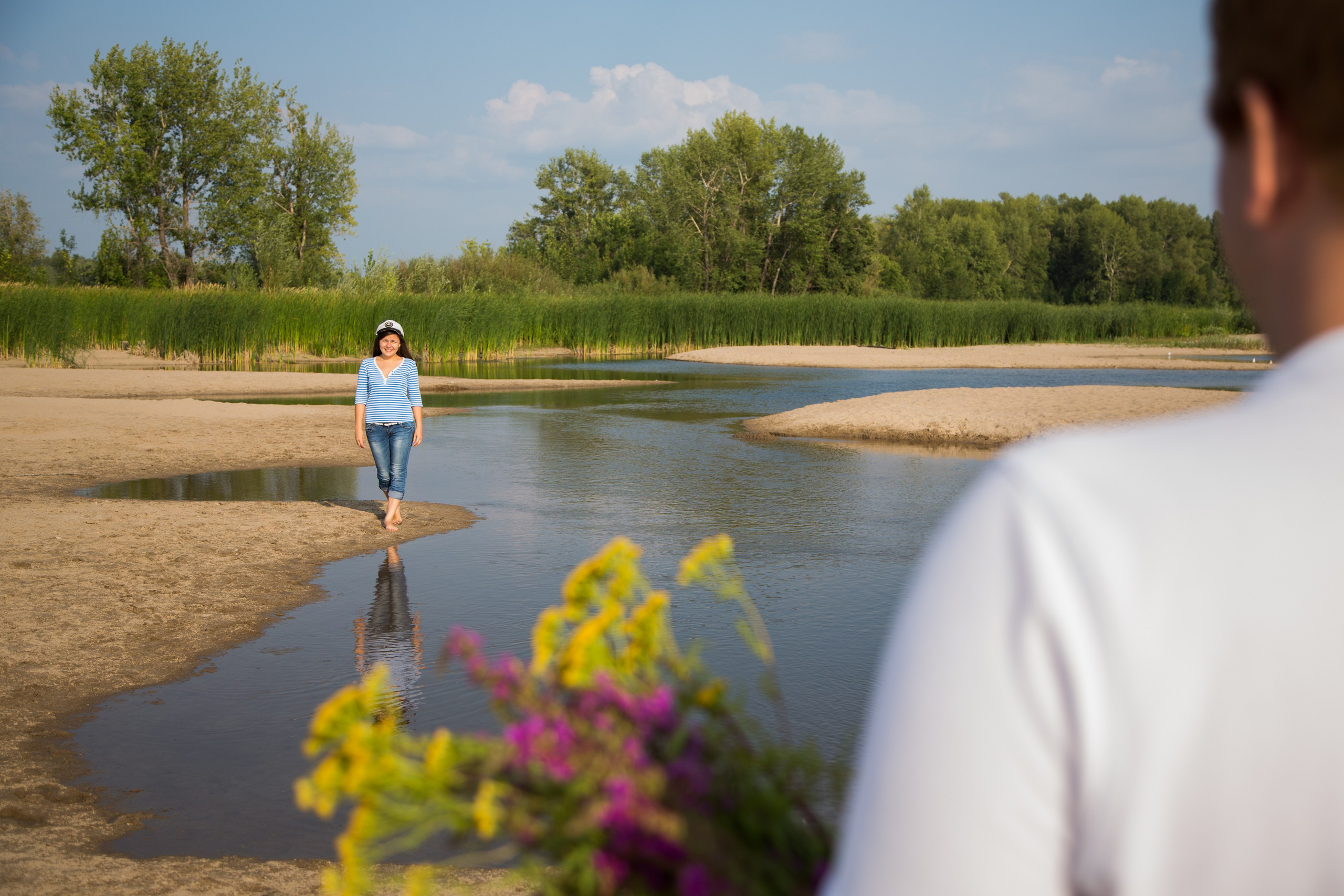 Фотосъемка Love Story на Волге. Свадебный фотограф, видеограф в Самаре, Самарской области. Видеосъемка