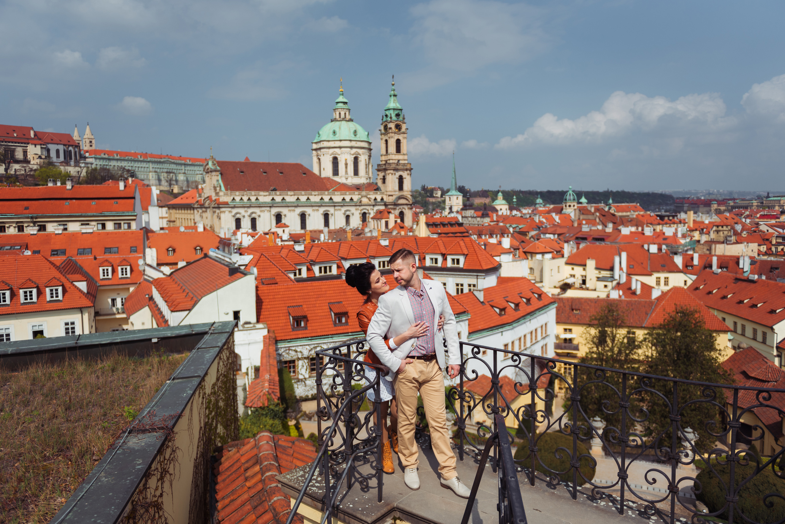Юлия & Евгений (Прага, Чехия). Фотограф в Швейцарии и Европе Анна Алексеенко