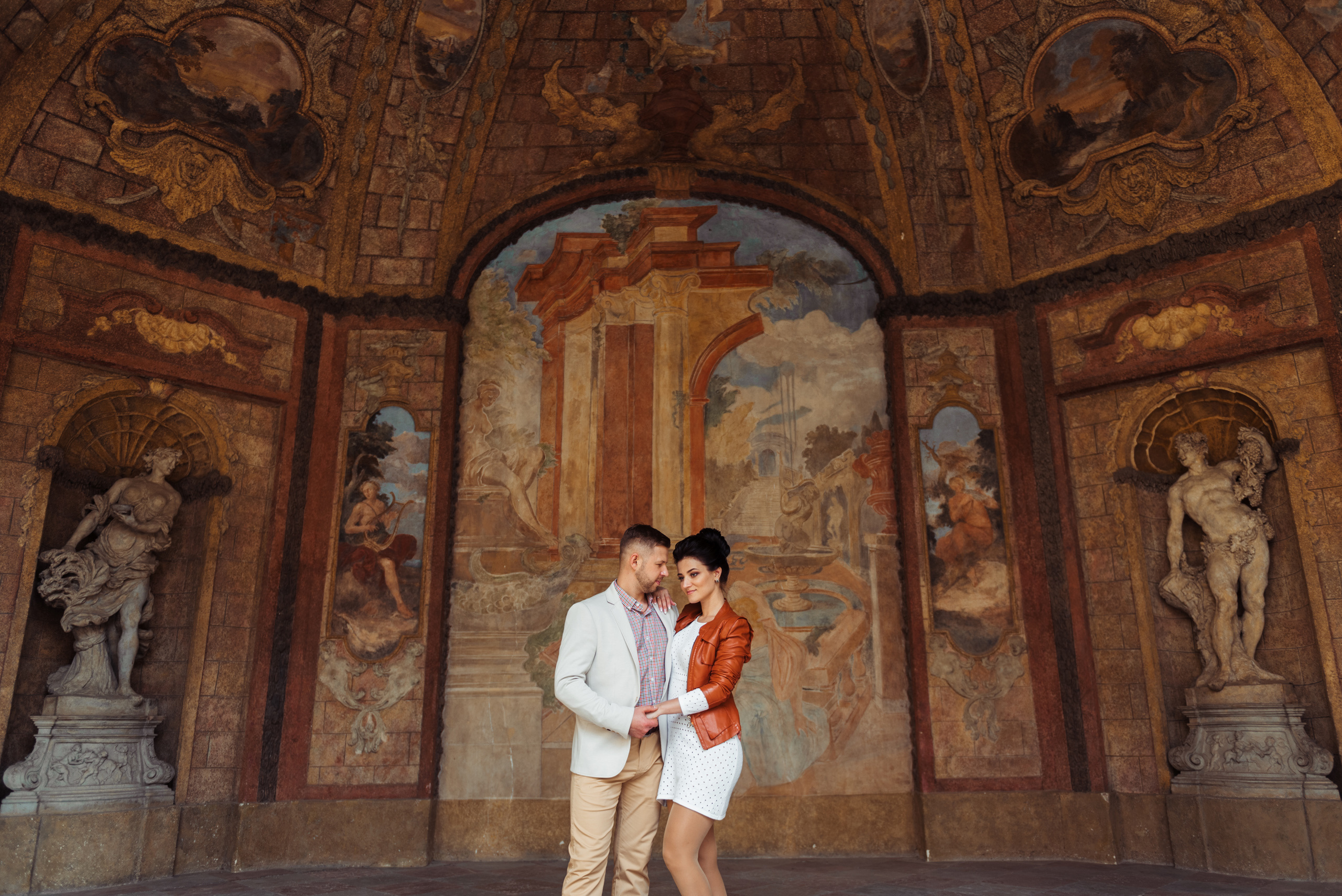 Юлия & Евгений (Прага, Чехия). Фотограф в Швейцарии и Европе Анна Алексеенко