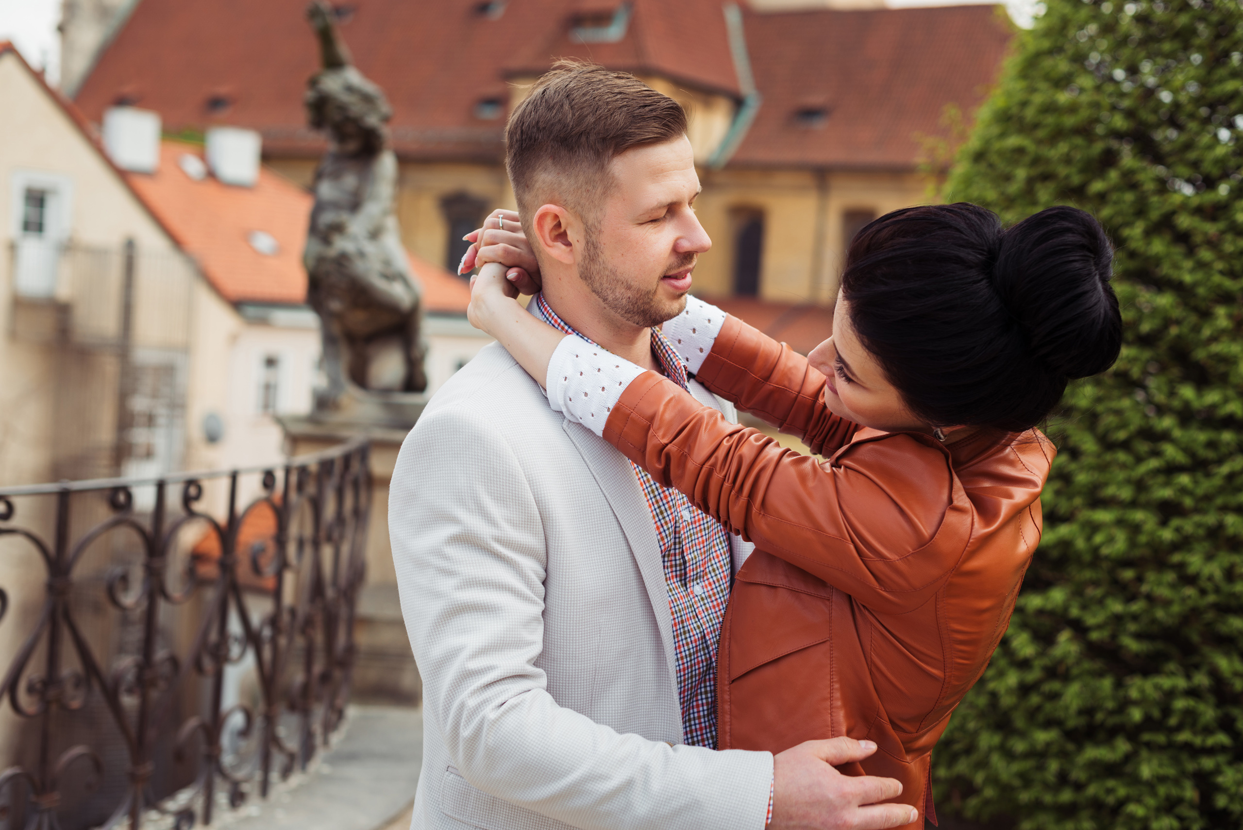 Юлия & Евгений (Прага, Чехия). Фотограф в Швейцарии и Европе Анна Алексеенко
