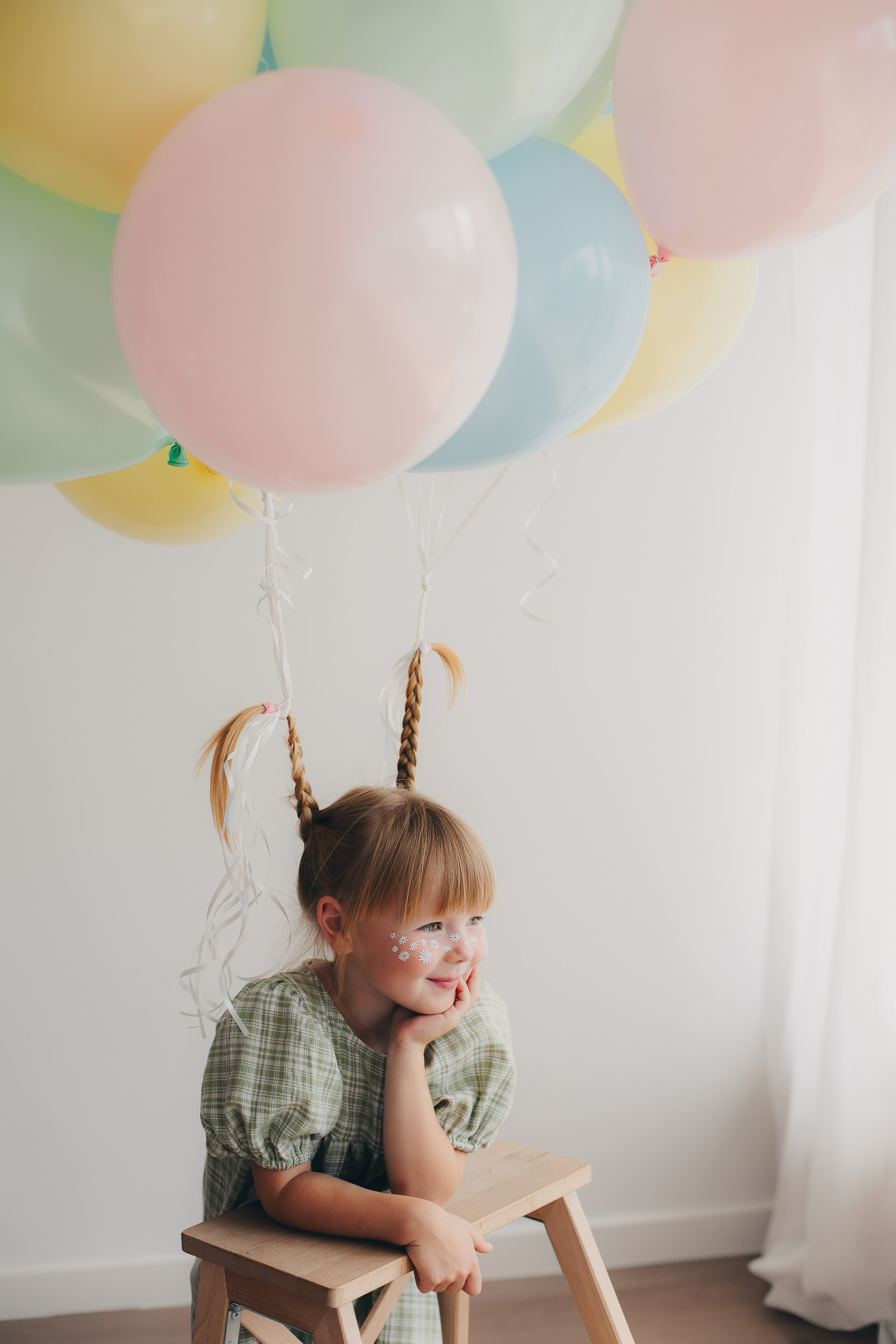 Необычная фотосессия с воздушными шарами. Фотограф Евгения Мальцева, Архангельск