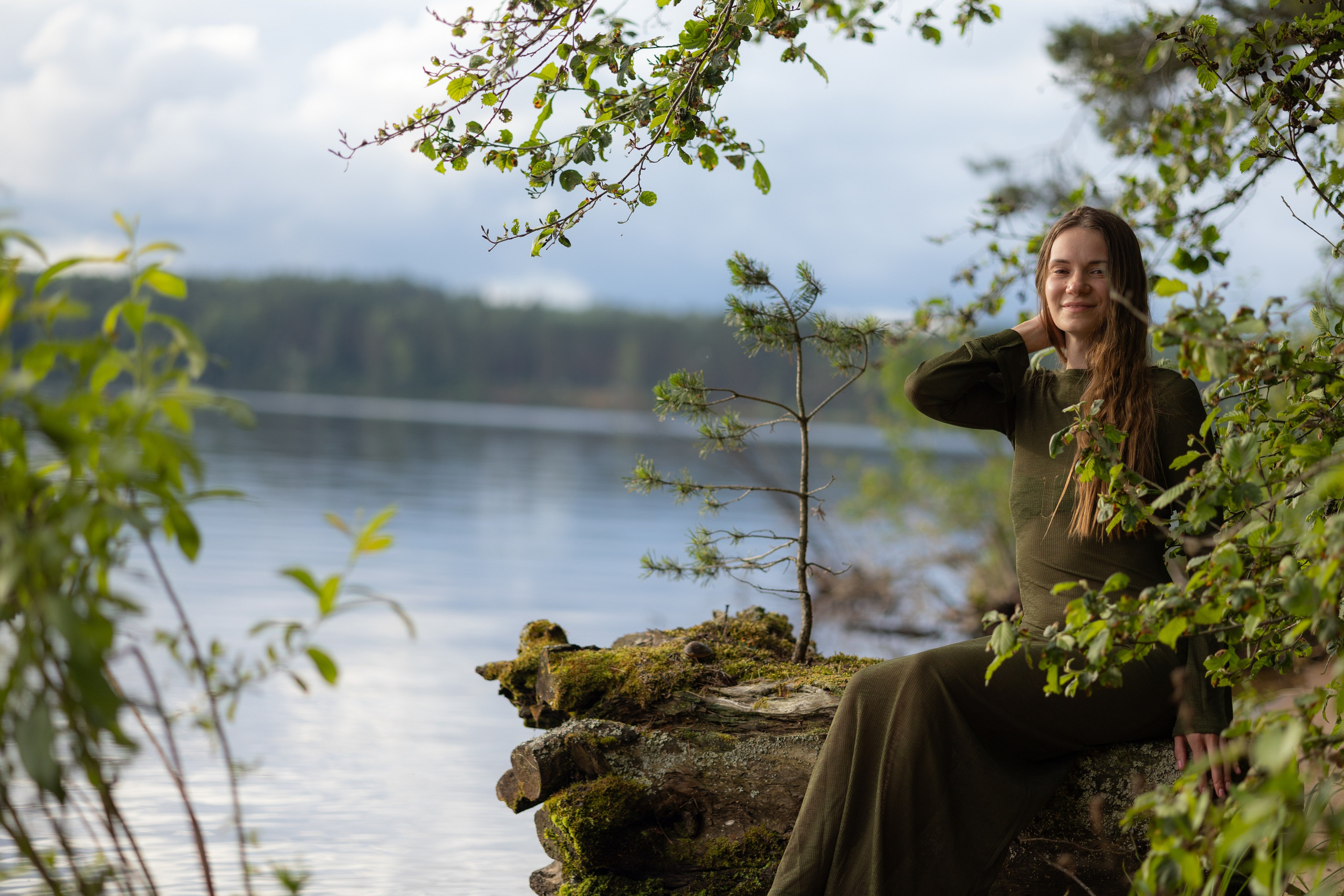 Фотосессия на озере для Анны