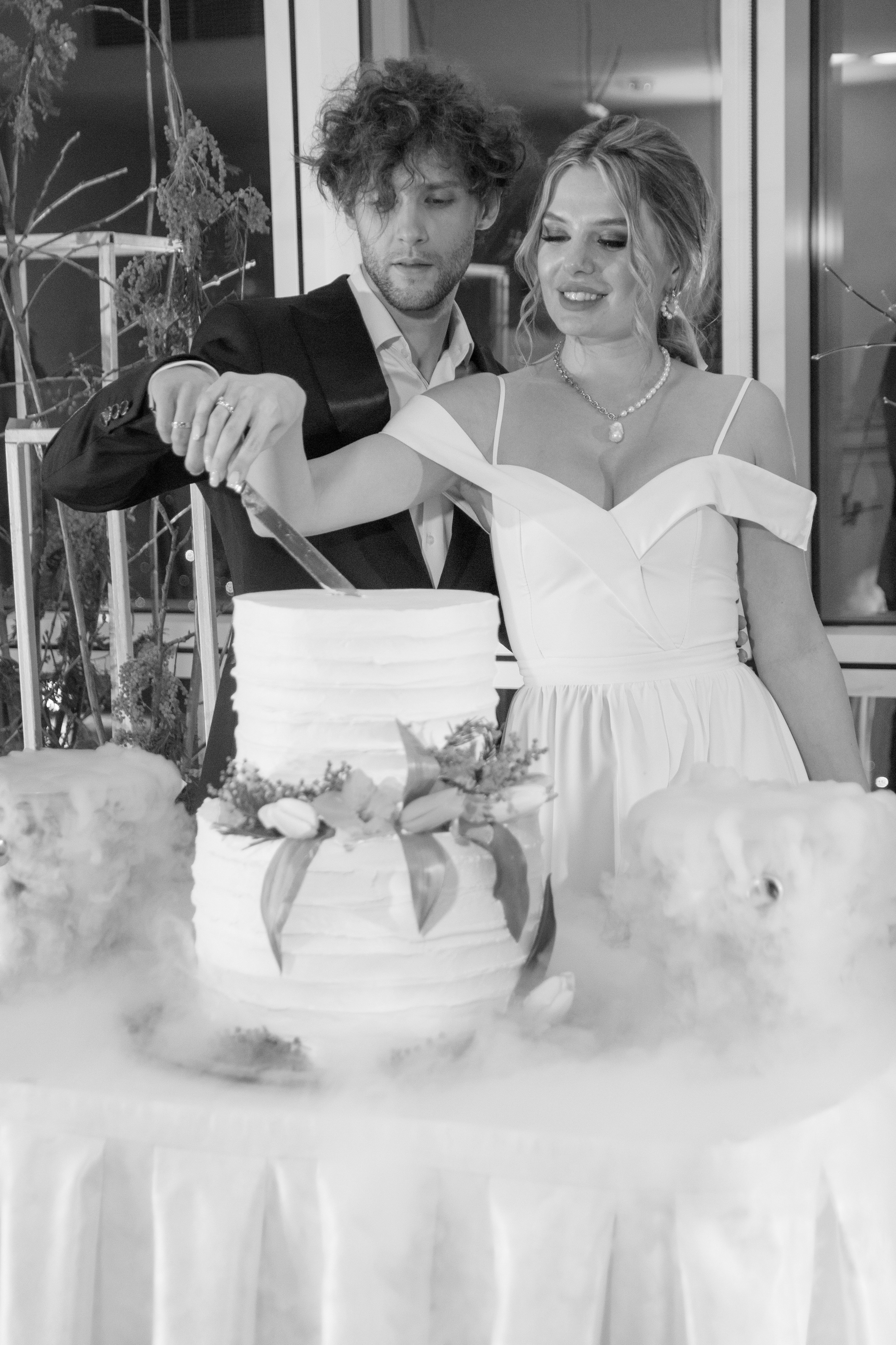 Дарья и Антон ЧБ. Женский и семейный фотограф в Москве и Московской области Наталья Минт