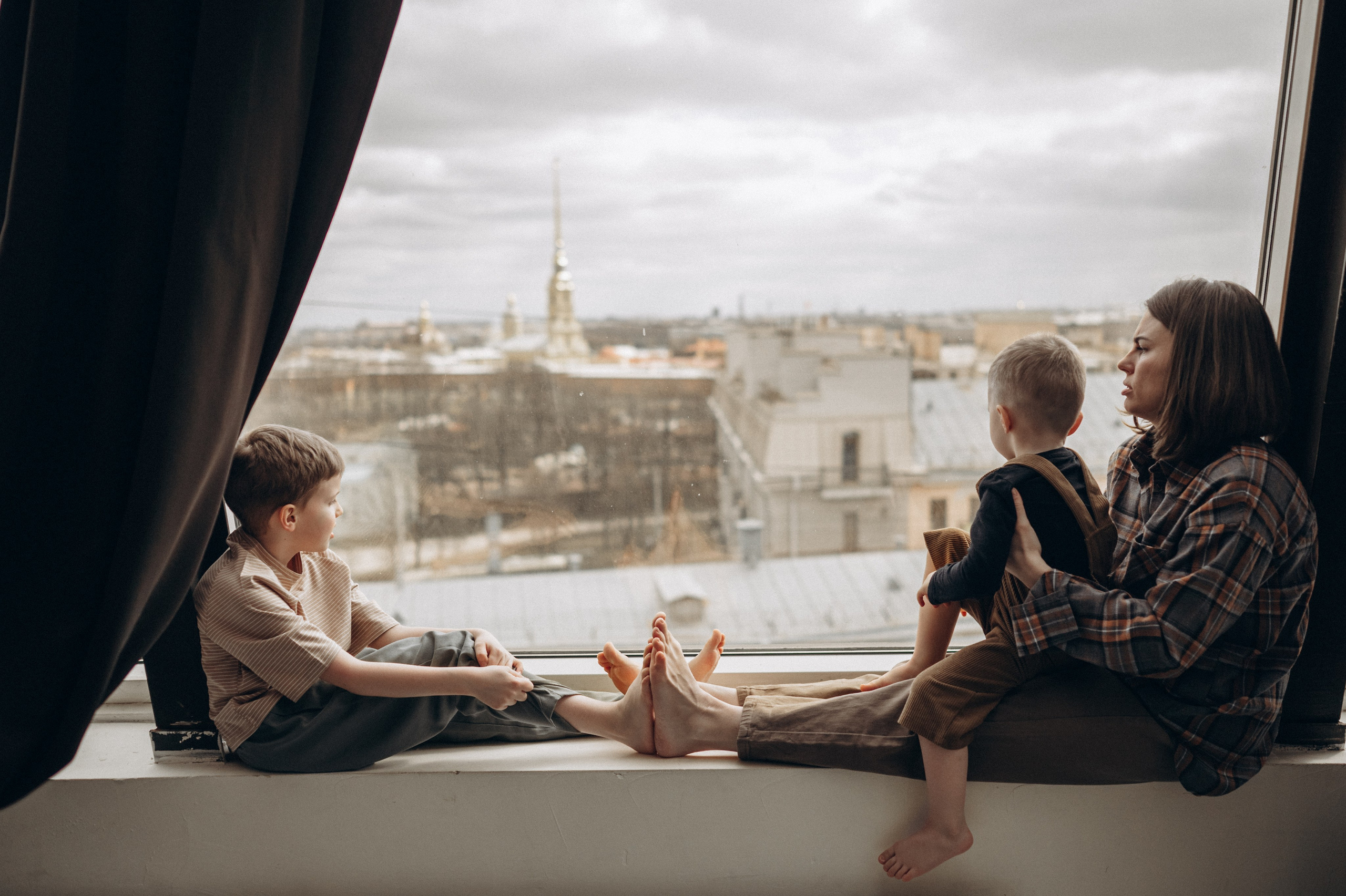 Наташа, Семен и Паша. Фотограф Горбенко Анна