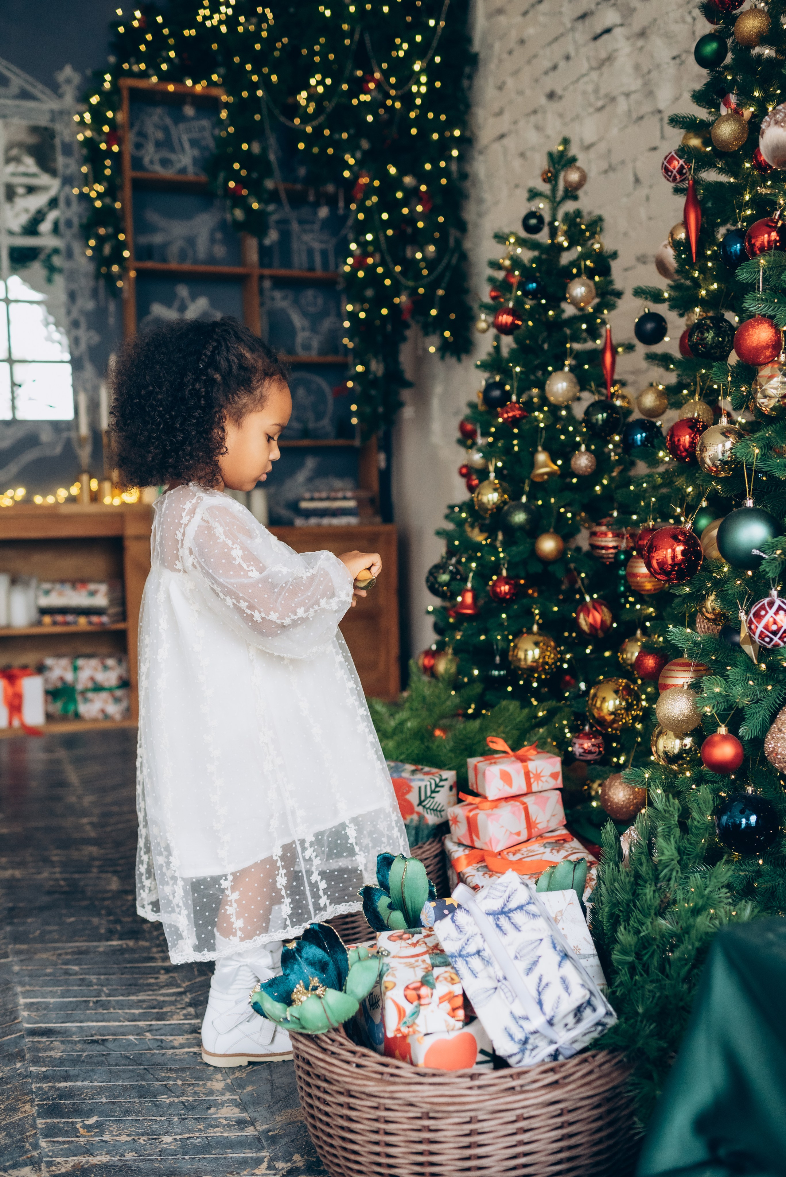 Новый год Наталья с дочкой. Семейный фотограф в Тюмени Ксения Мязитова