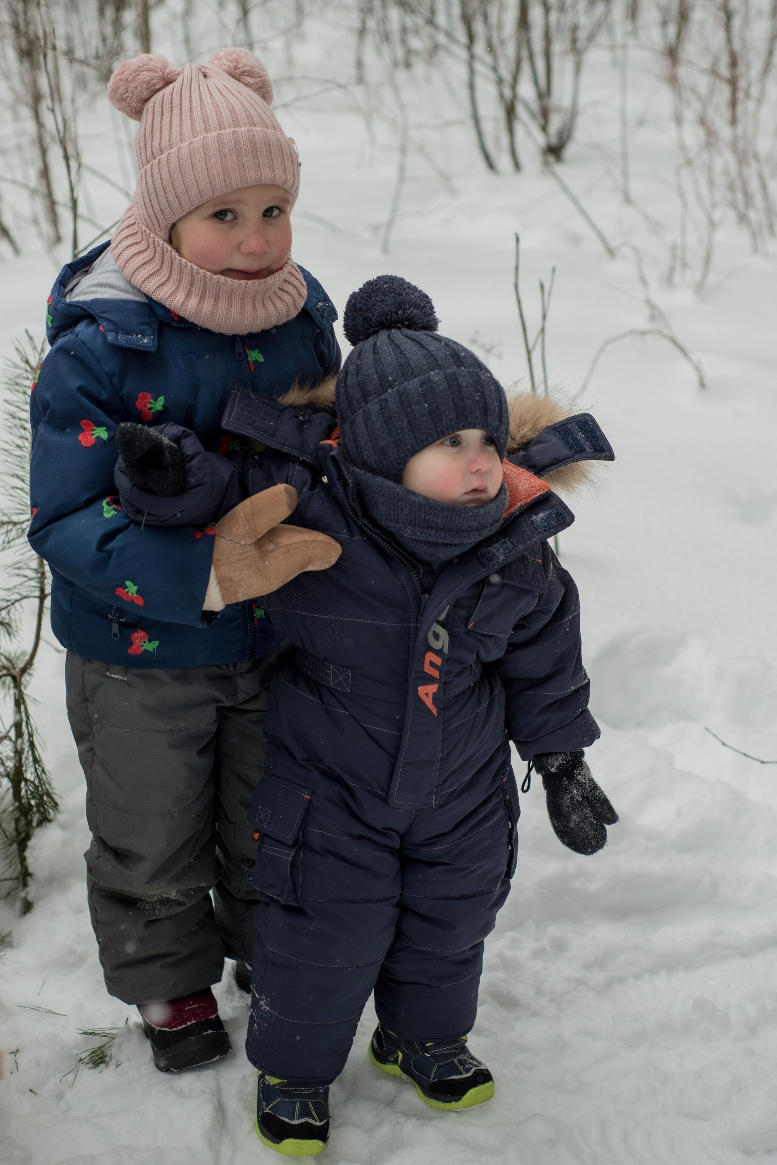Дети и лис. Фотограф и дизайнер в Москве Екатерина Лобачева