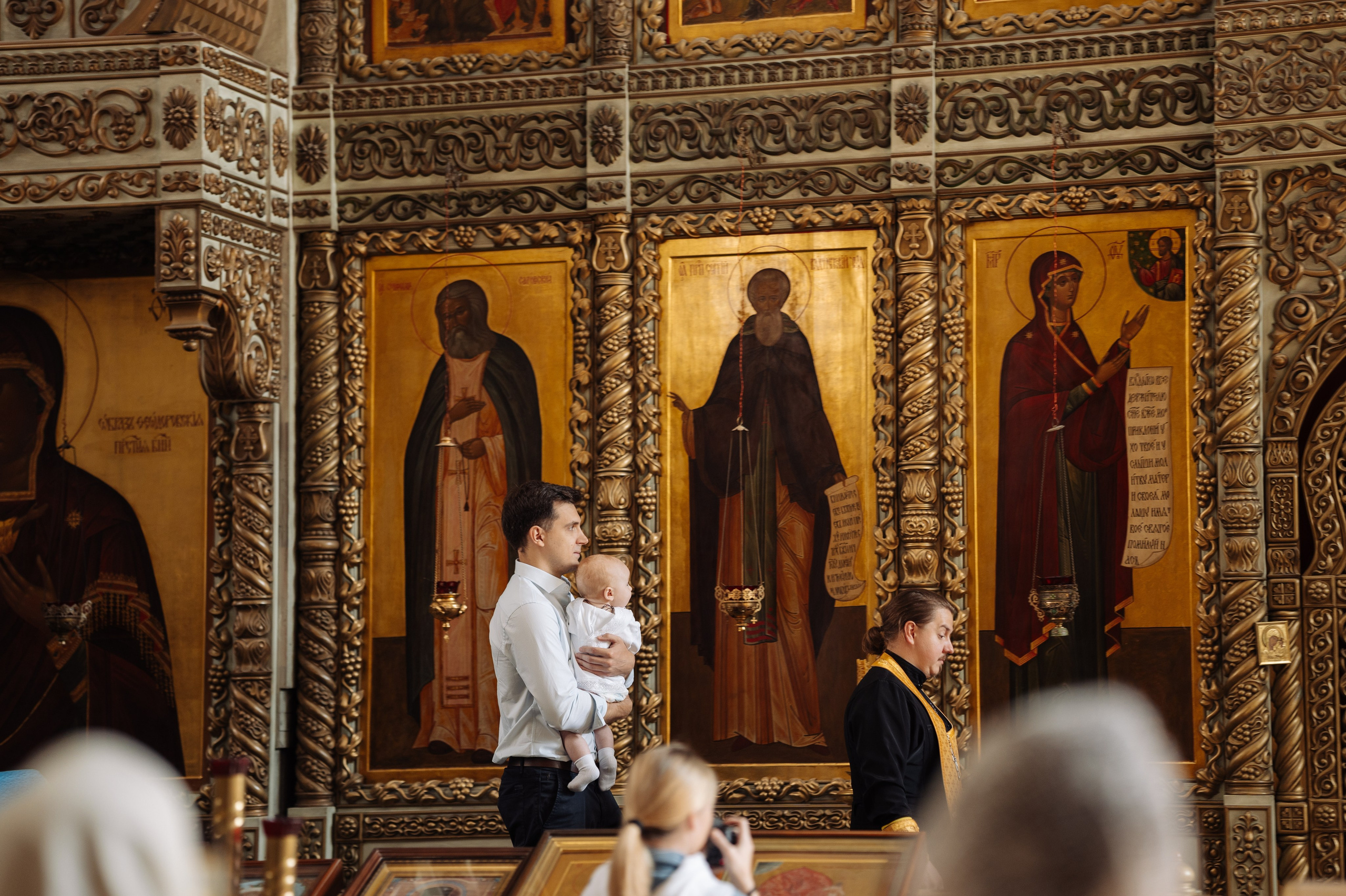 Таинство крещения. Свадебный и семейный фотограф Ксения Ржевская (Митрохина)