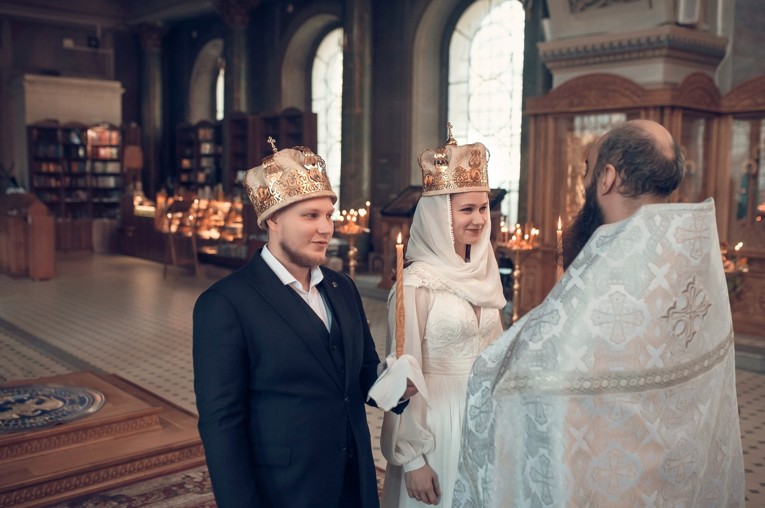 Таинство Венчания Христорождественский кафедральный собор. Семейный фотограф Олеся Батурина Рязань