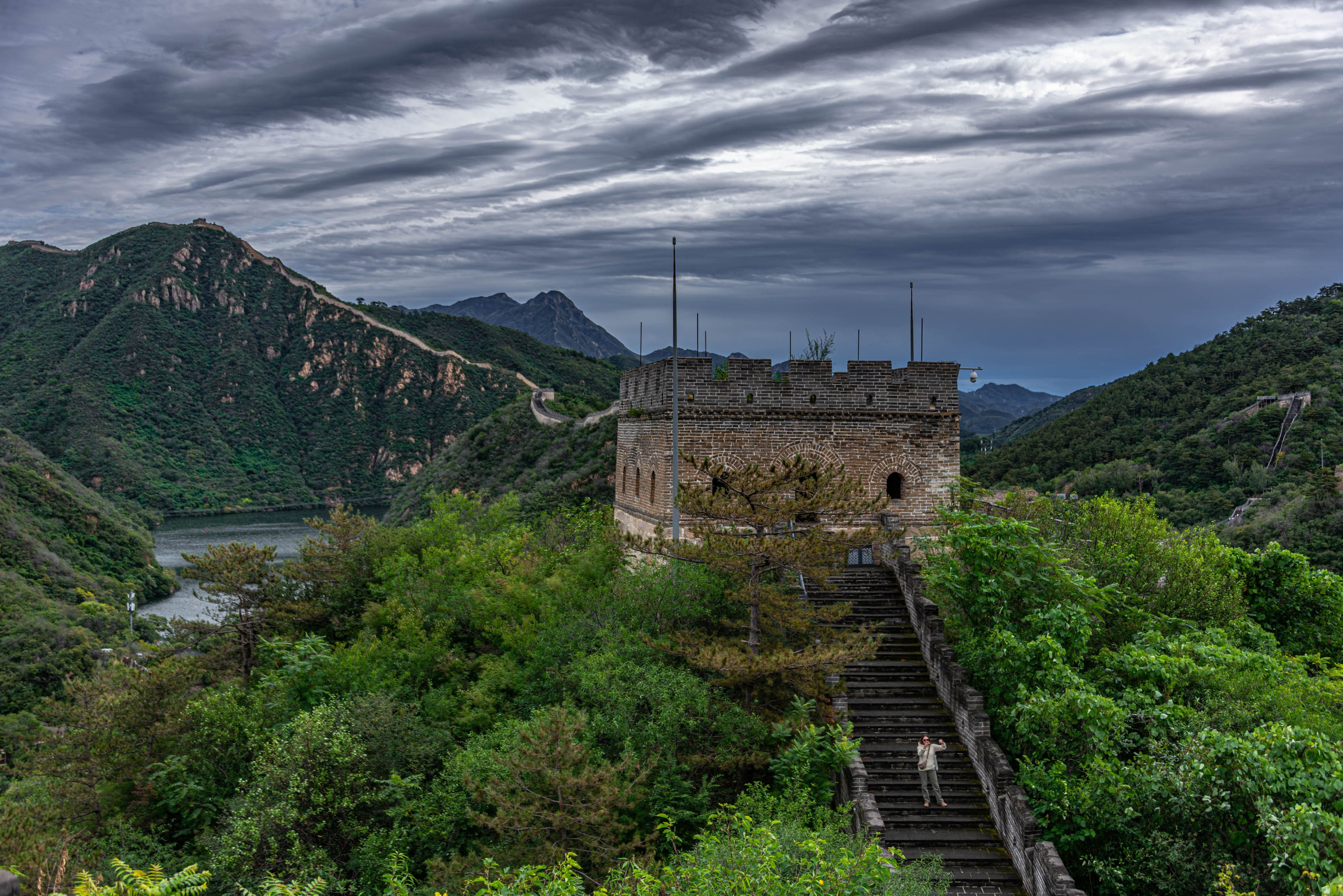 Китай Великая Китайская стена. Фотограф Лара Кучина