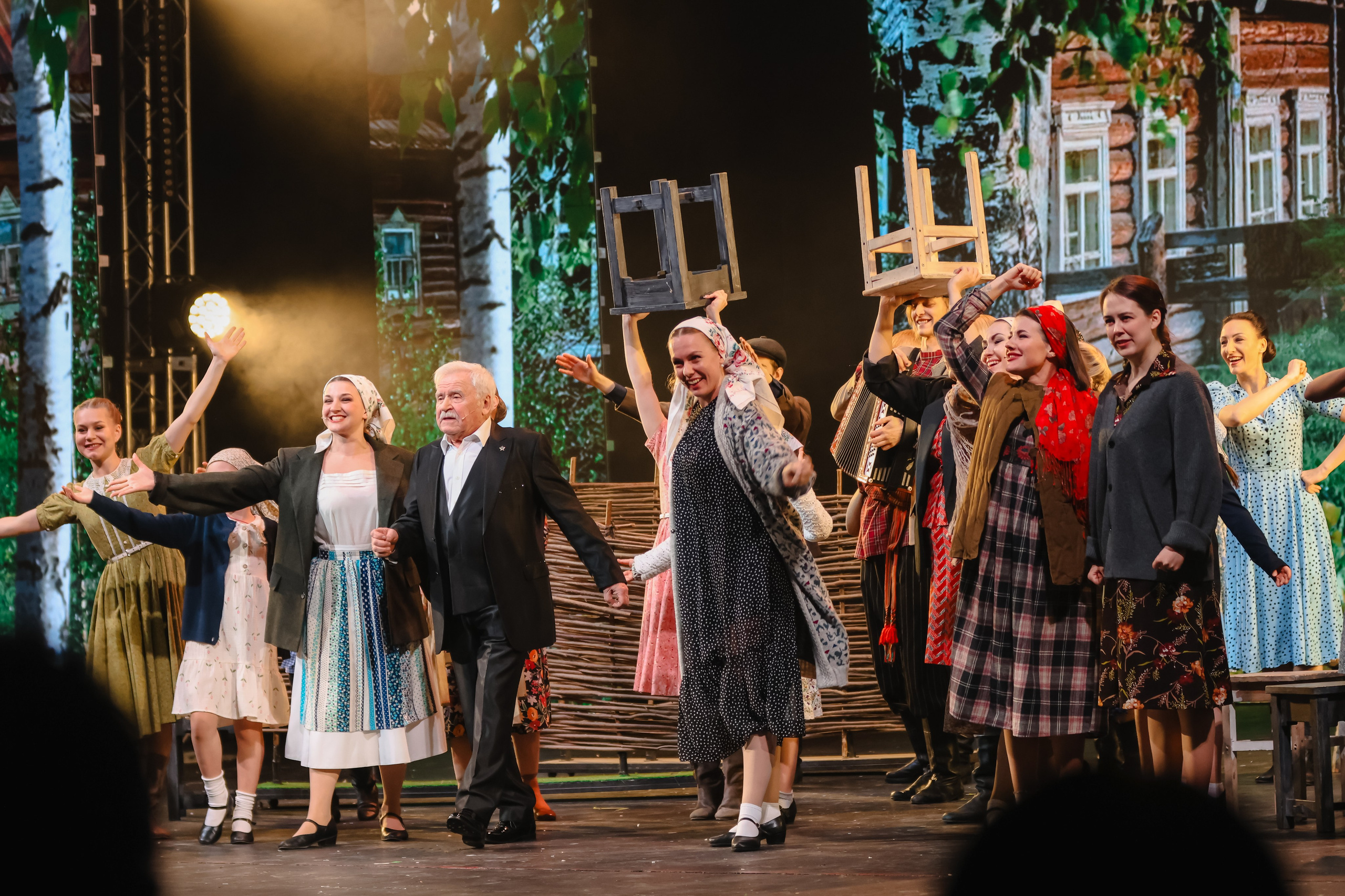 Василий Теркин, театр «Русская песня». Фотограф Ольга Махалова — Санкт-Петербург, Москва, Нижний Новгород