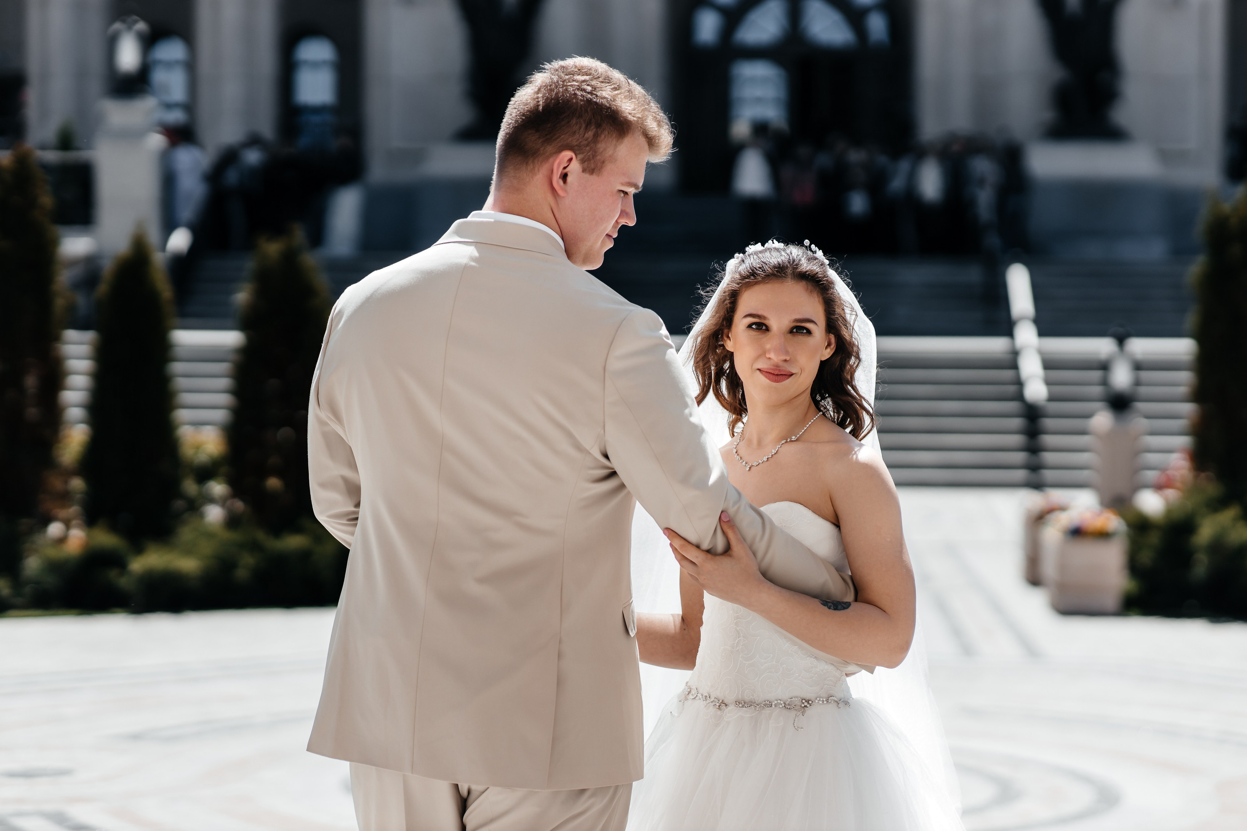 Сакура в Японском саду. Анонс свадьбы для Никиты и Марины. Свадебный фотограф в Крыму и Севастополе Ольга Баскакова
