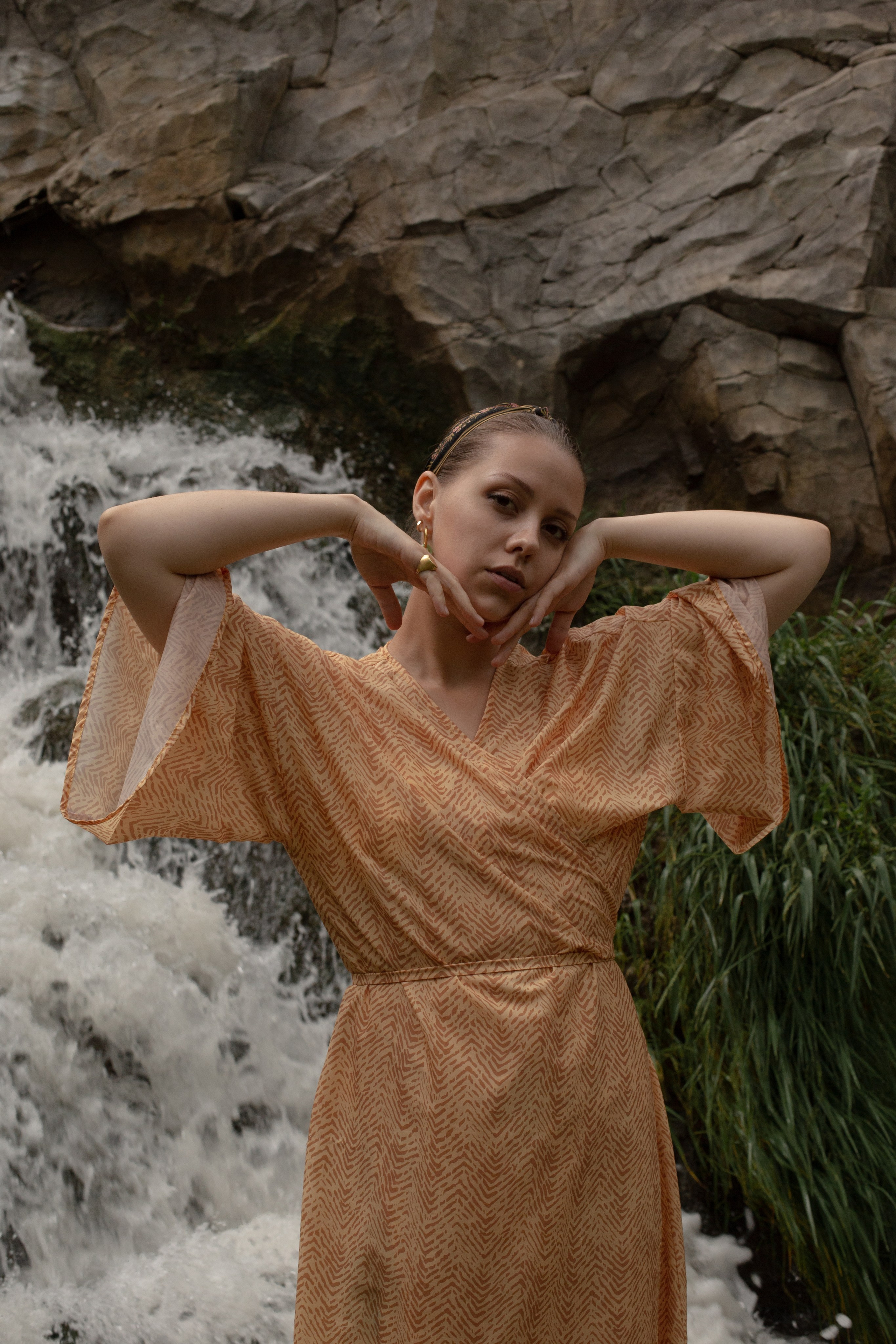 Портретная фотосессия на водопадах. Фотограф в Воронеже Анастасия Провоторова