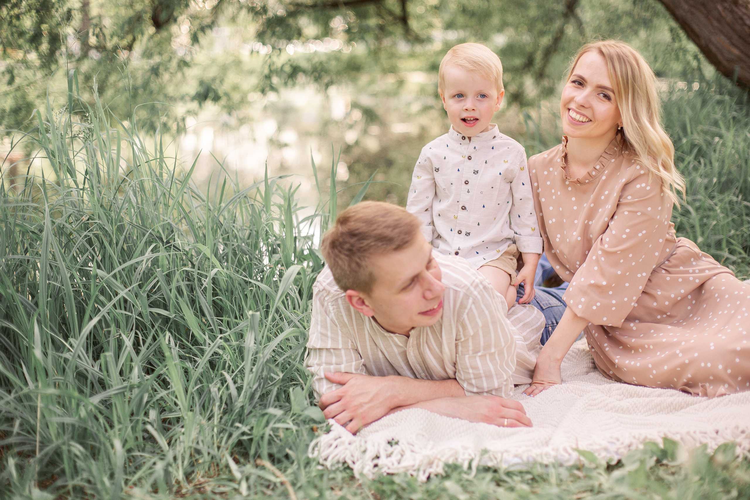 Про Илью, Настю и Семёна. Семейный и детский фотограф в Туле