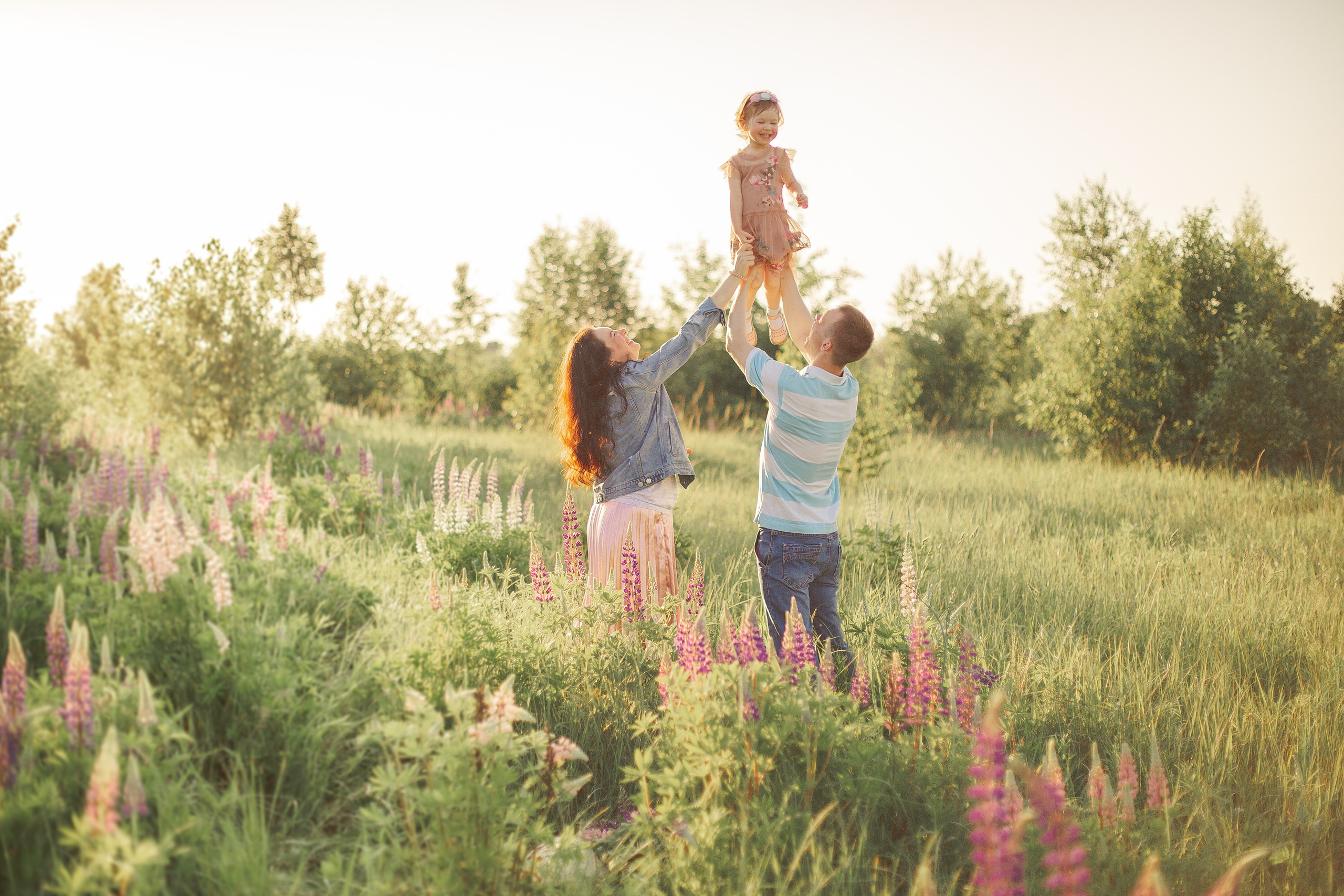 Про Лёшу, Дашу и Марусю. Семейный и детский фотограф в Туле