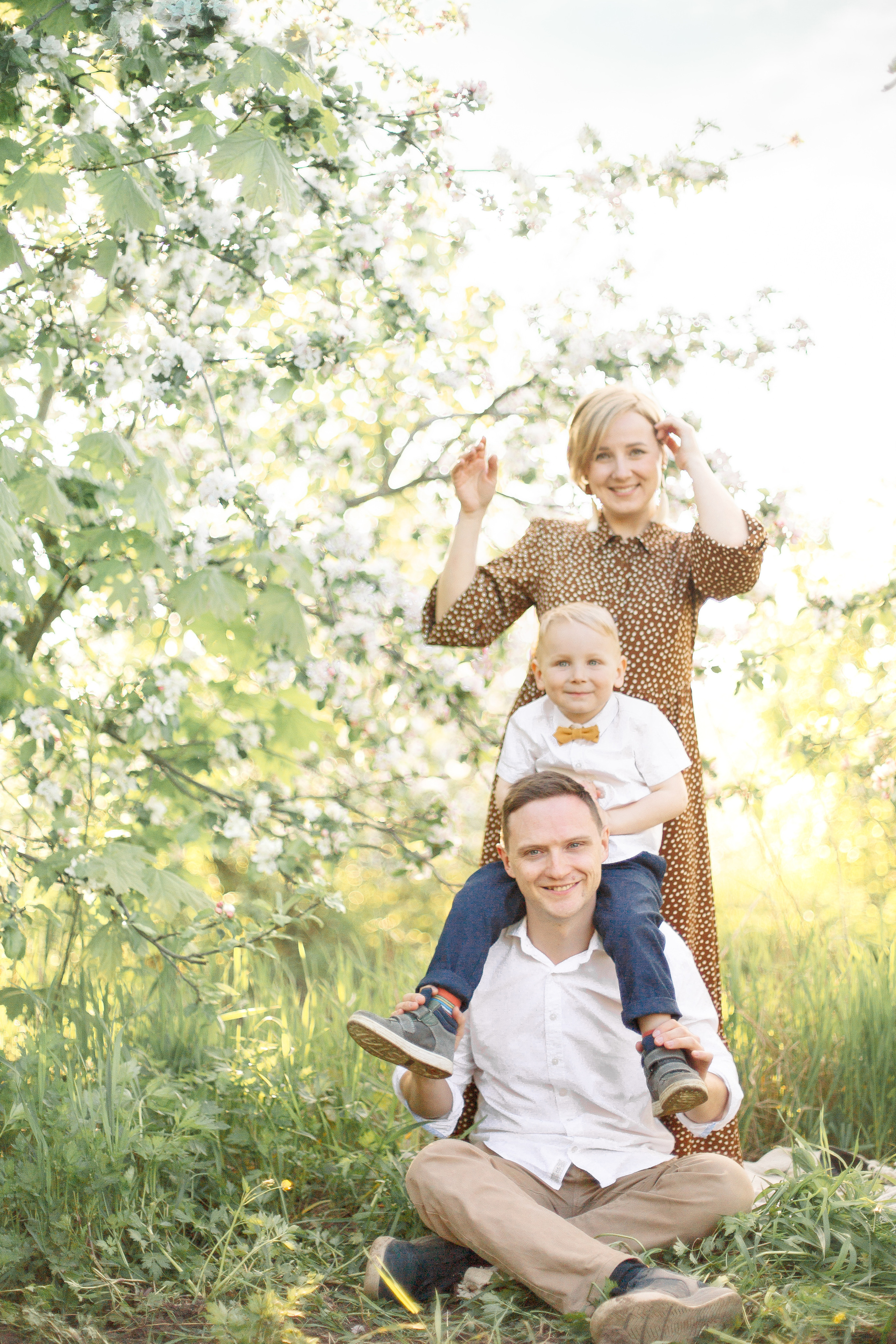 Саша, Настя, Лёва и…. Семейный и детский фотограф в Туле