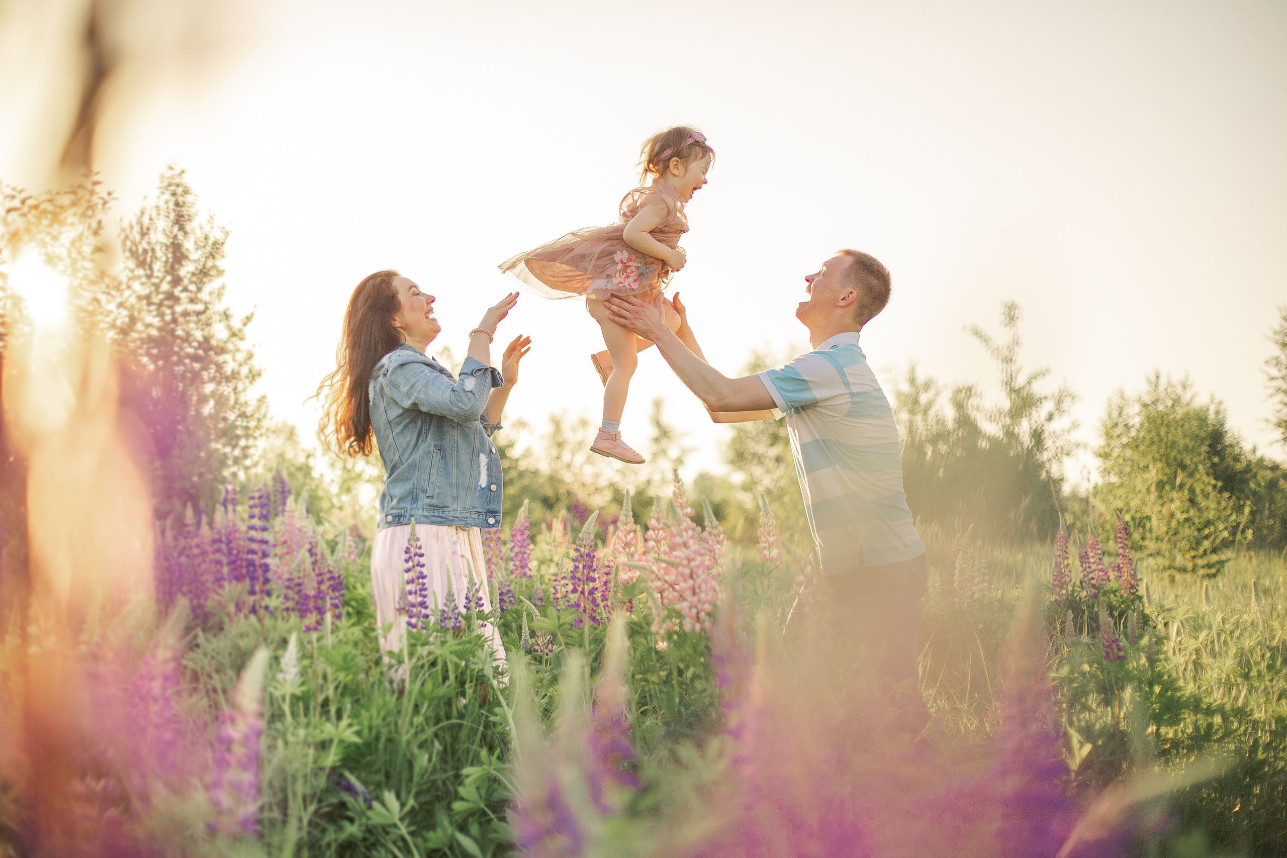 Про Лёшу, Дашу и Марусю. Семейный и детский фотограф в Туле