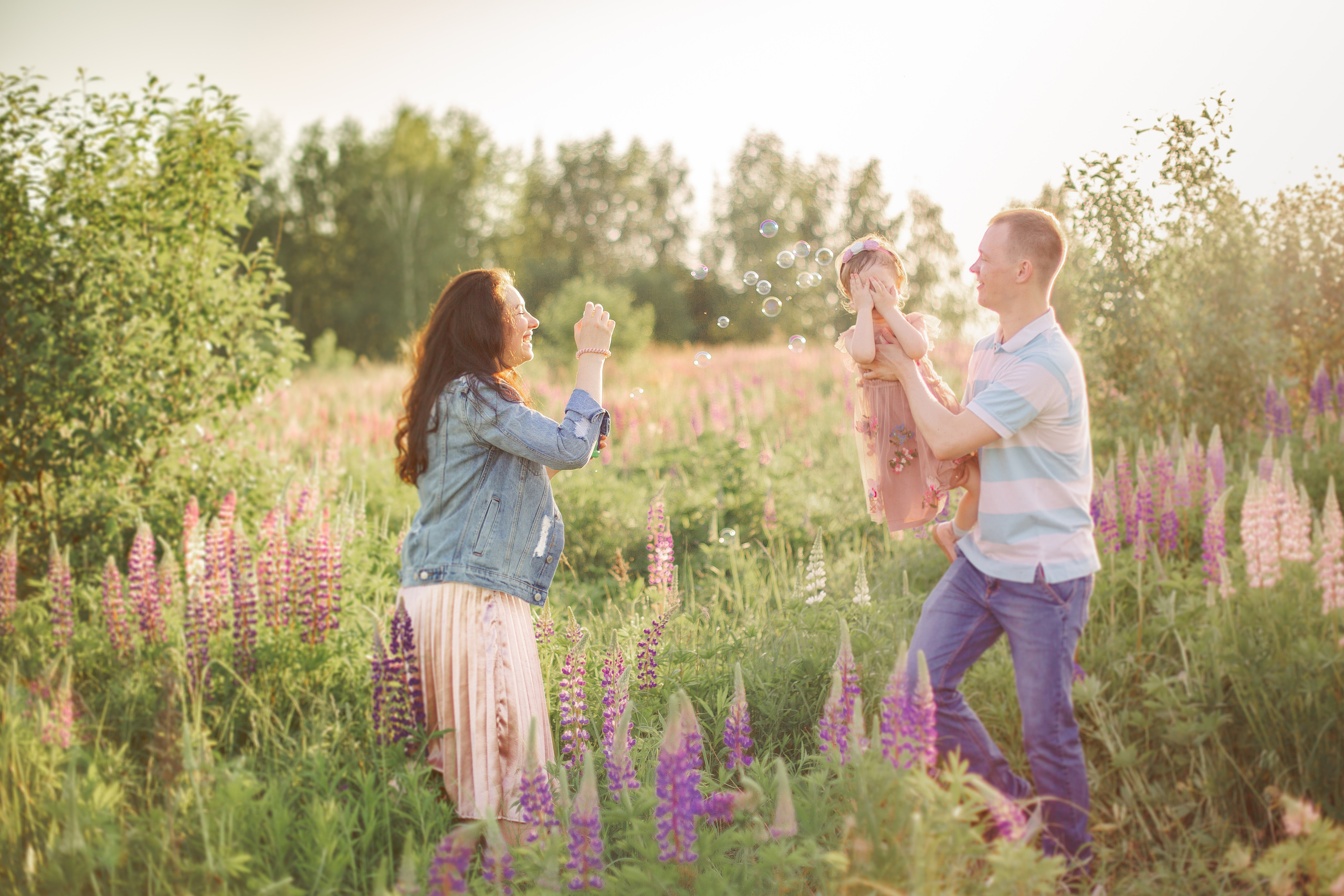 Про Лёшу, Дашу и Марусю. Семейный и детский фотограф в Туле